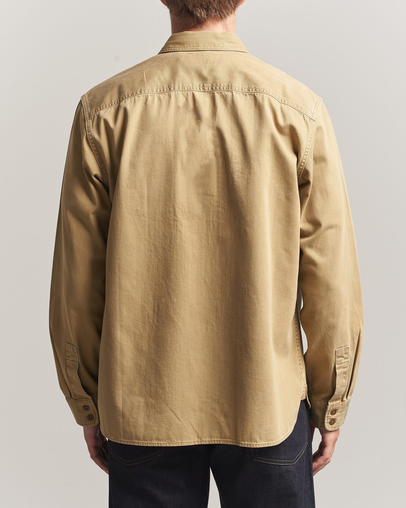 Hombres | Camisas | RRL | Officers Shirt Faded Tan