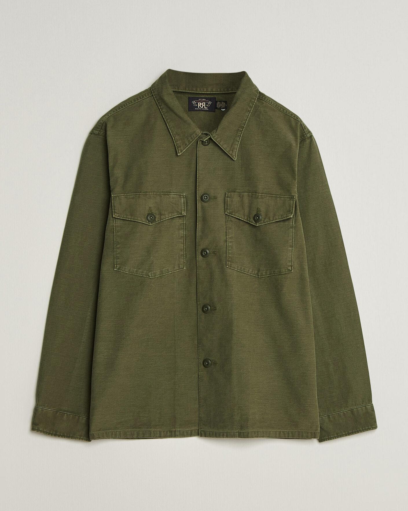 Hombres | Camisas | RRL | Regiment Overshirt Olive