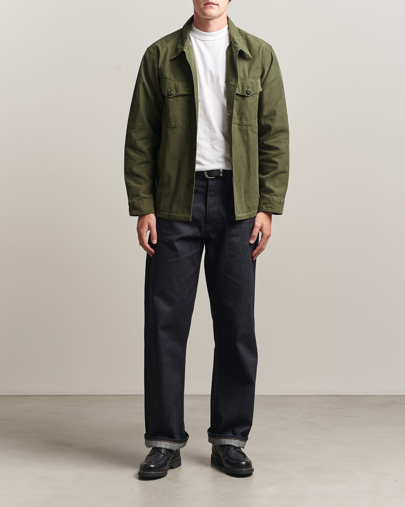 Hombres | Camisas | RRL | Regiment Overshirt Olive