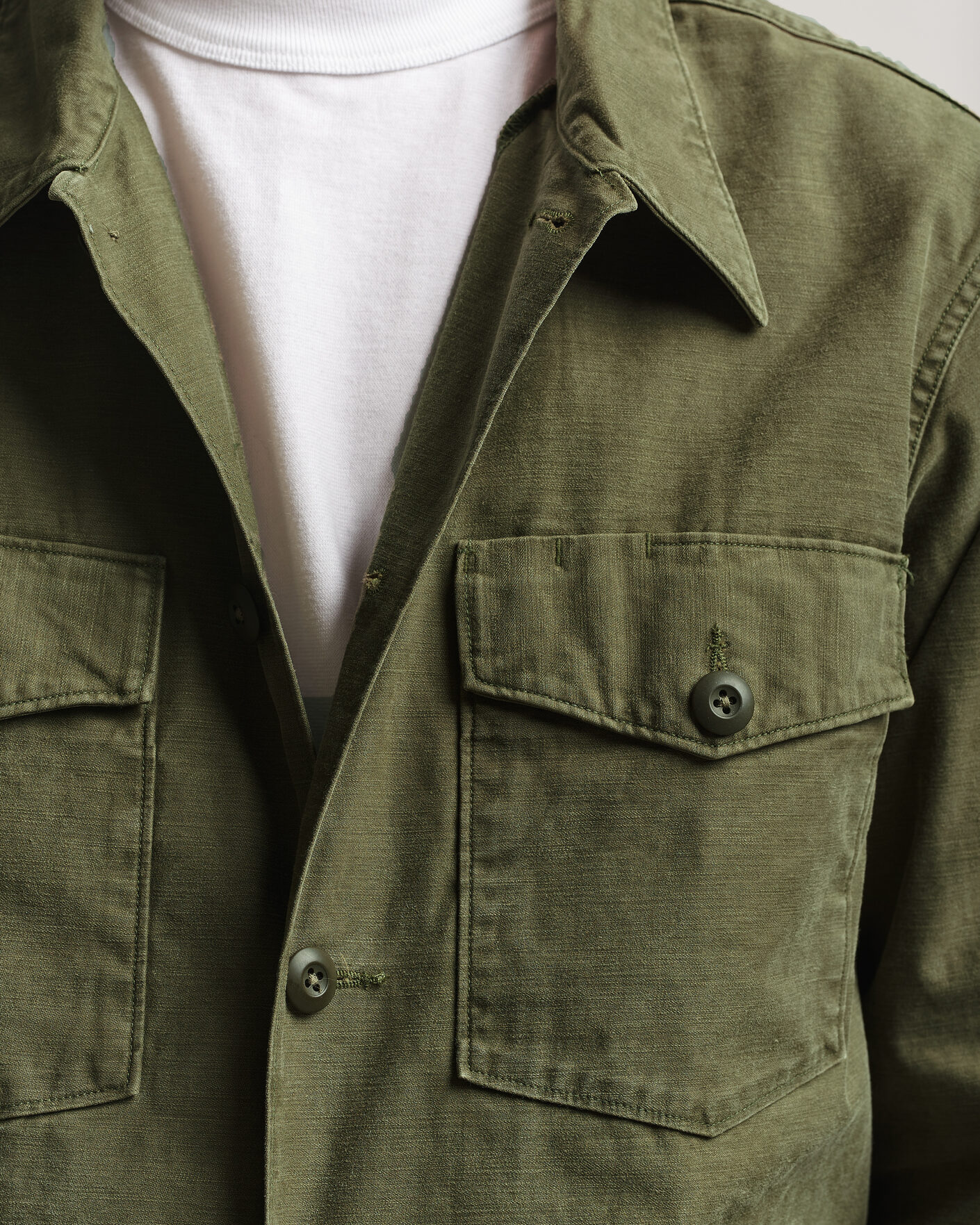 Hombres | Camisas | RRL | Regiment Overshirt Olive