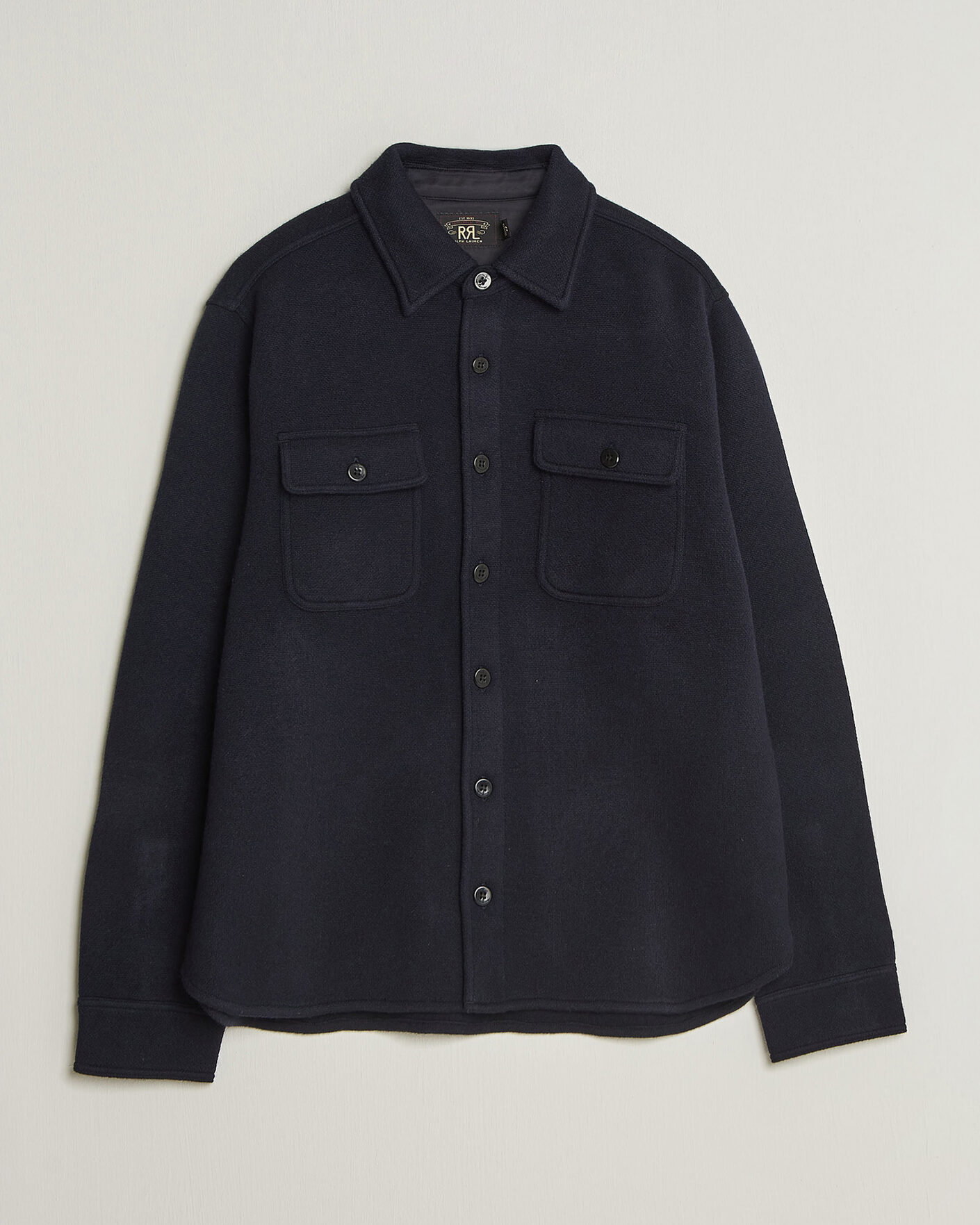 Hombres | Camisas | RRL | CPO Cardigan Shirt Navy