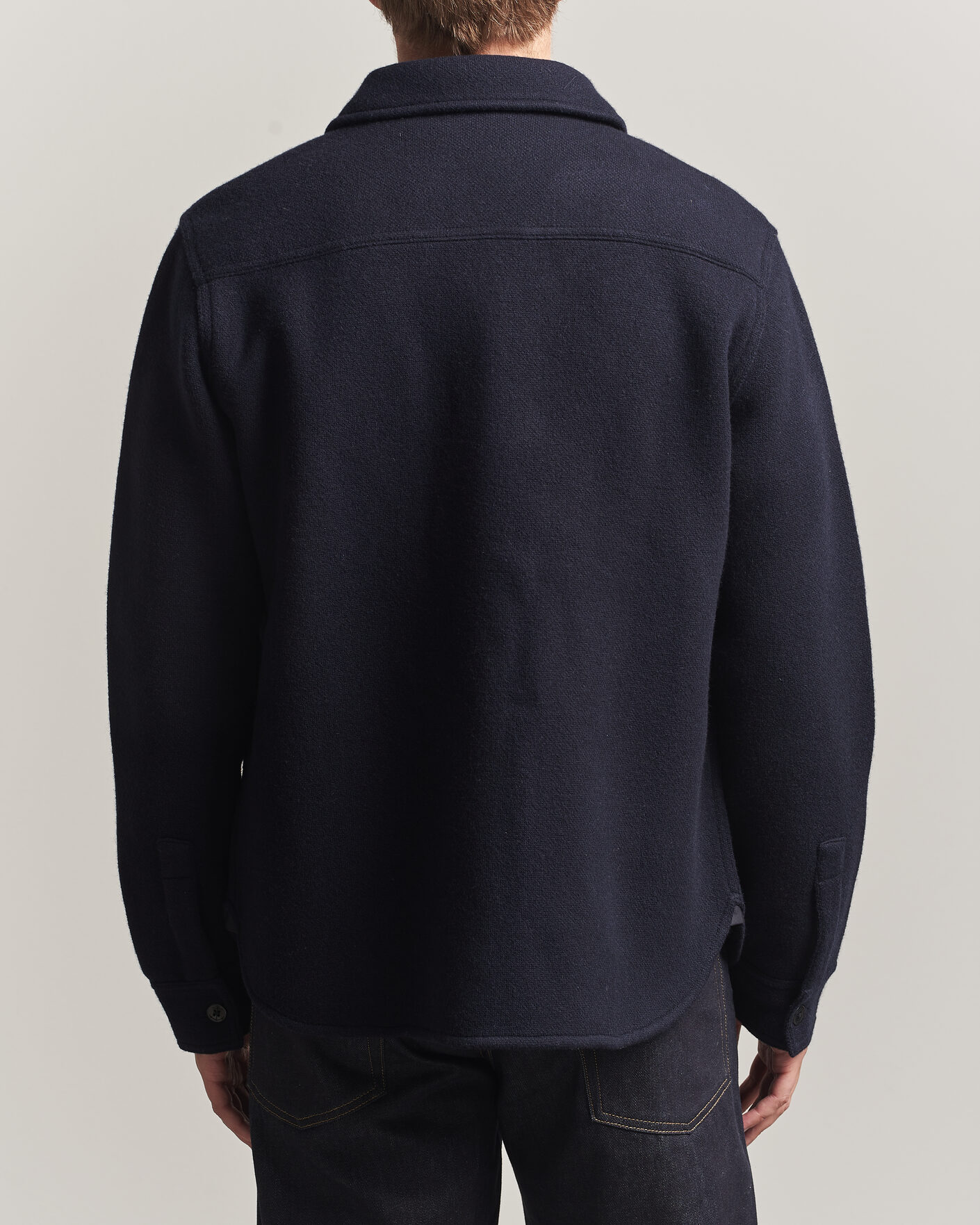 Hombres | Camisas | RRL | CPO Cardigan Shirt Navy