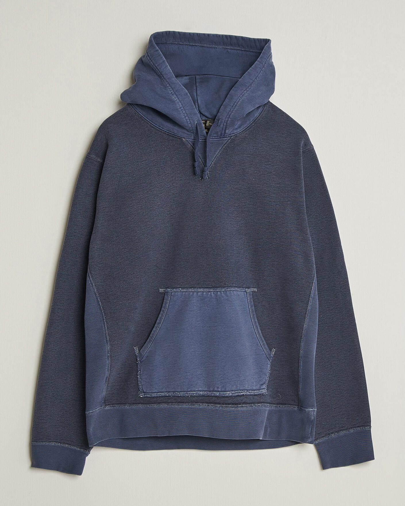 Hombres | Jerséis y prendas de punto | RRL | Hooded Sweatshirt Navy
