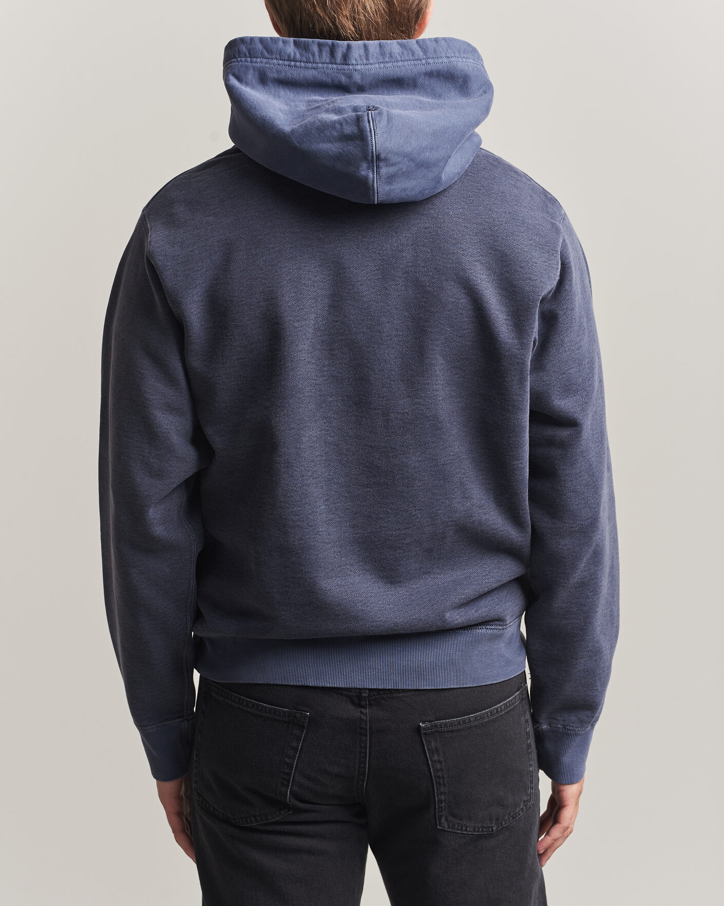 Hombres | Jerséis y prendas de punto | RRL | Hooded Sweatshirt Navy