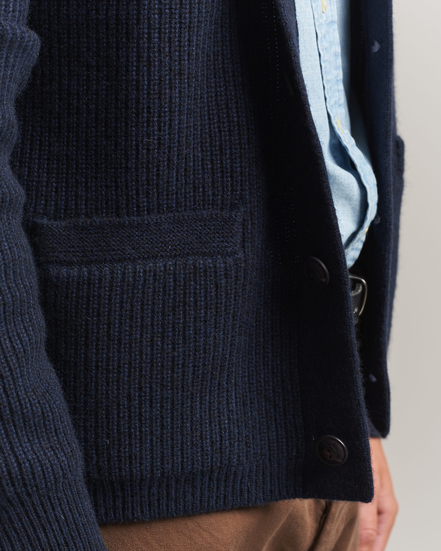 Hombres | Jerséis y prendas de punto | RRL | Cashmere Shawl Collar Cardigan Navy