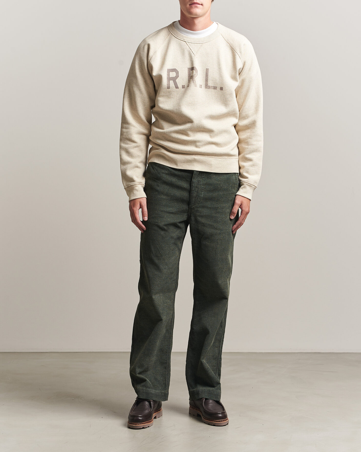 Hombres | Pantalones | RRL | Empire Trousers Vintage Grey