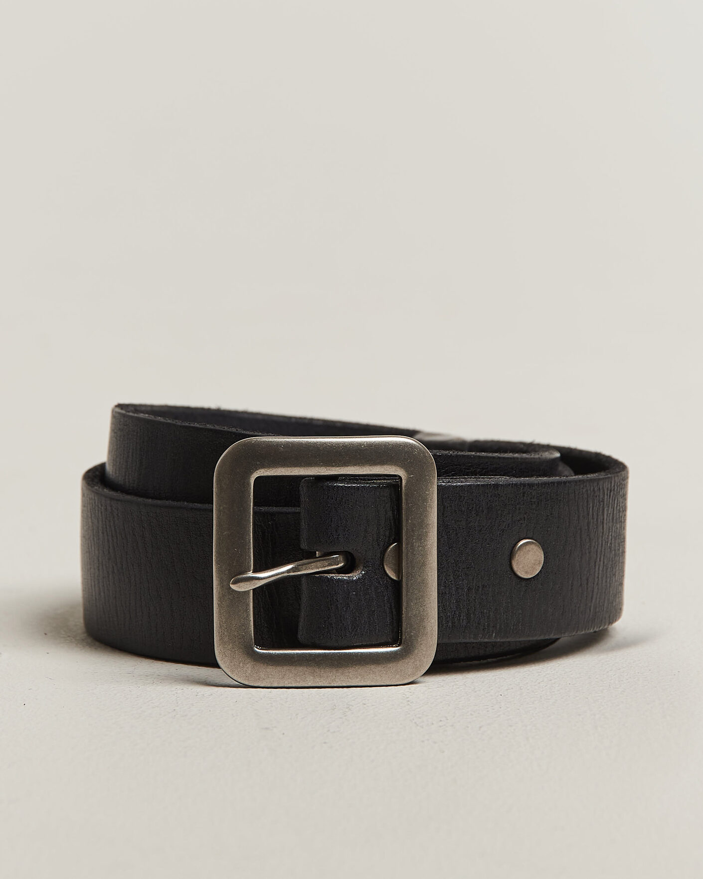 Hombres | Cinturones | RRL | Burling Belt Vintage Black