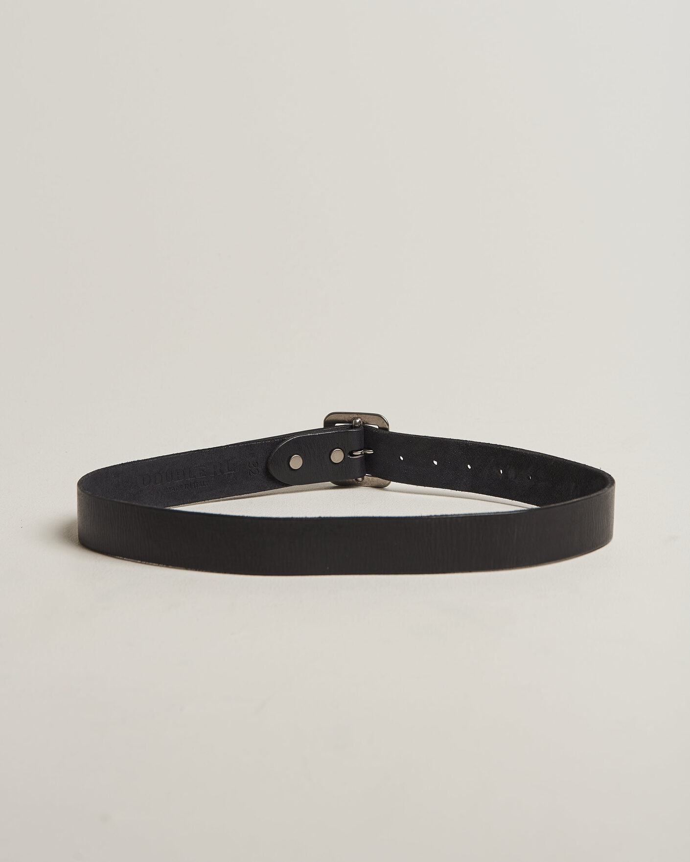 Hombres | Cinturones | RRL | Burling Belt Vintage Black