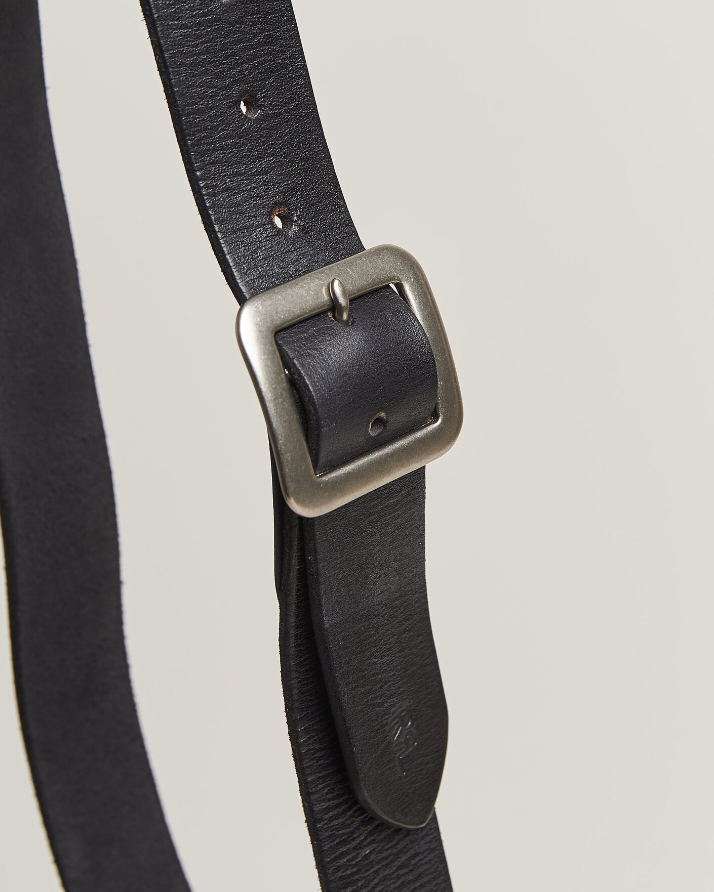 Hombres | Cinturones | RRL | Burling Belt Vintage Black