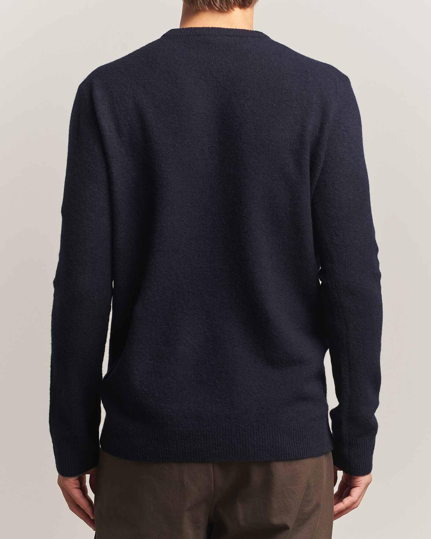 Hombres | Jerséis y prendas de punto | Altea | Cloud Cashmere Blend Sweater Navy
