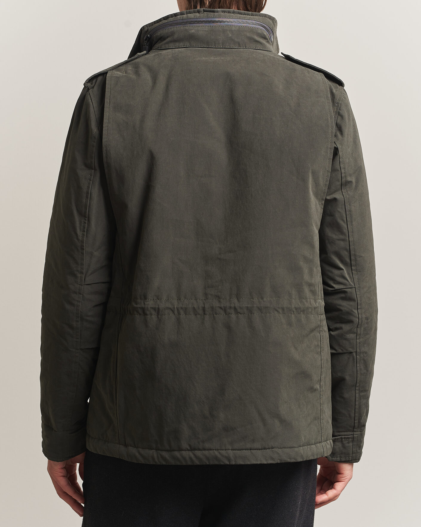 Hombres | Abrigos y chaquetas | Aspesi | Lined Cotton Field Jacket Grey