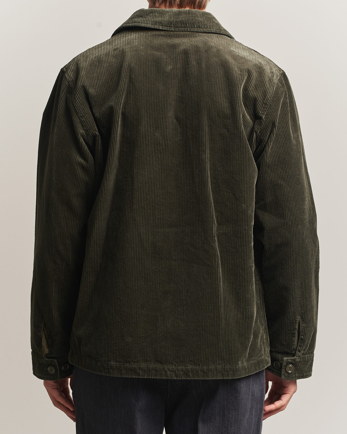 Hombres | Abrigos y chaquetas | Aspesi | Tigre Corduroy Shirt Jacket Military