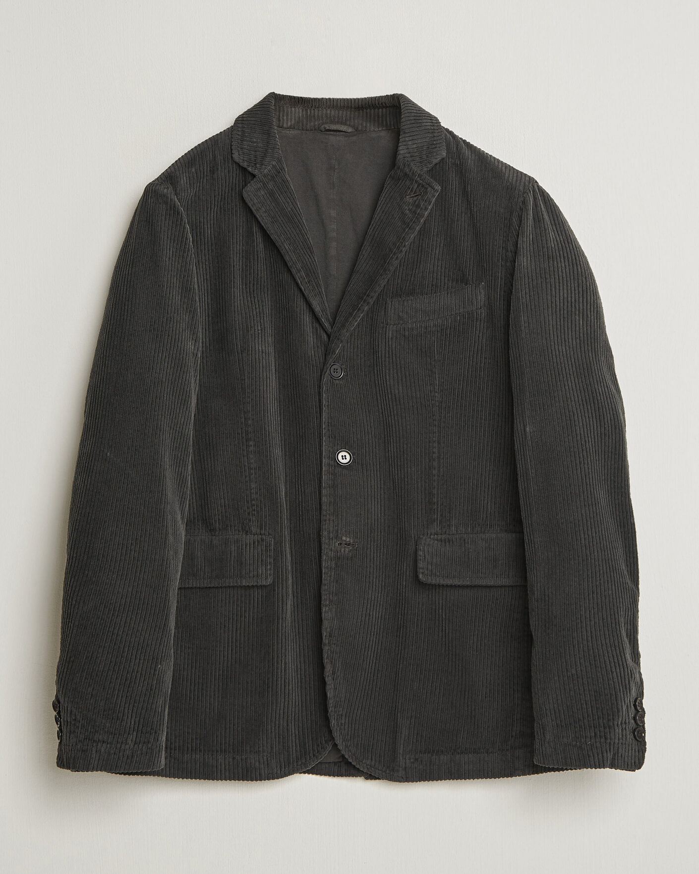 Hombres | Blazers | Aspesi | Corduroy Blazer Dark Brown