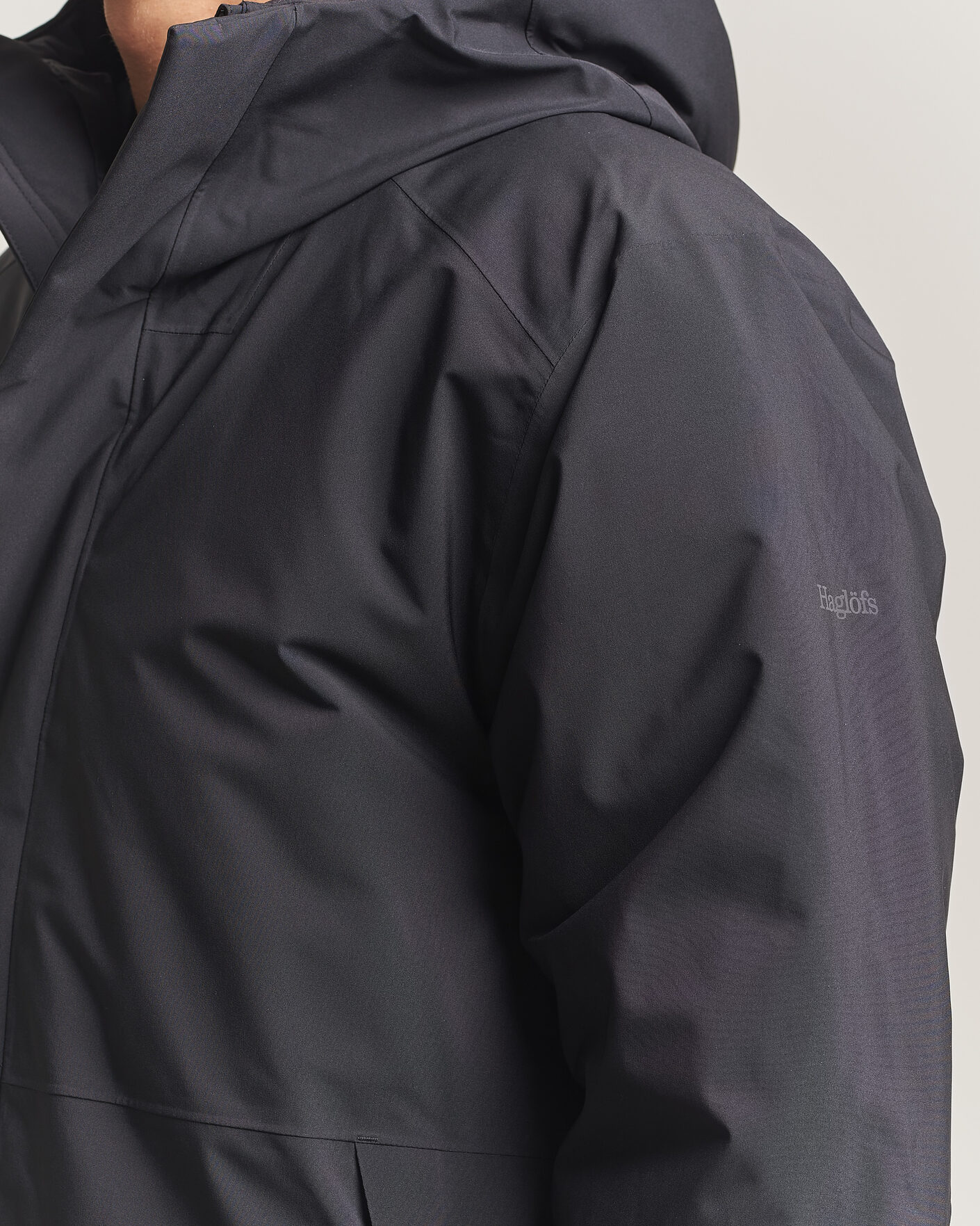 Hombres | Abrigos y chaquetas | Haglöfs | Yra Mimic Proof Parka True Black