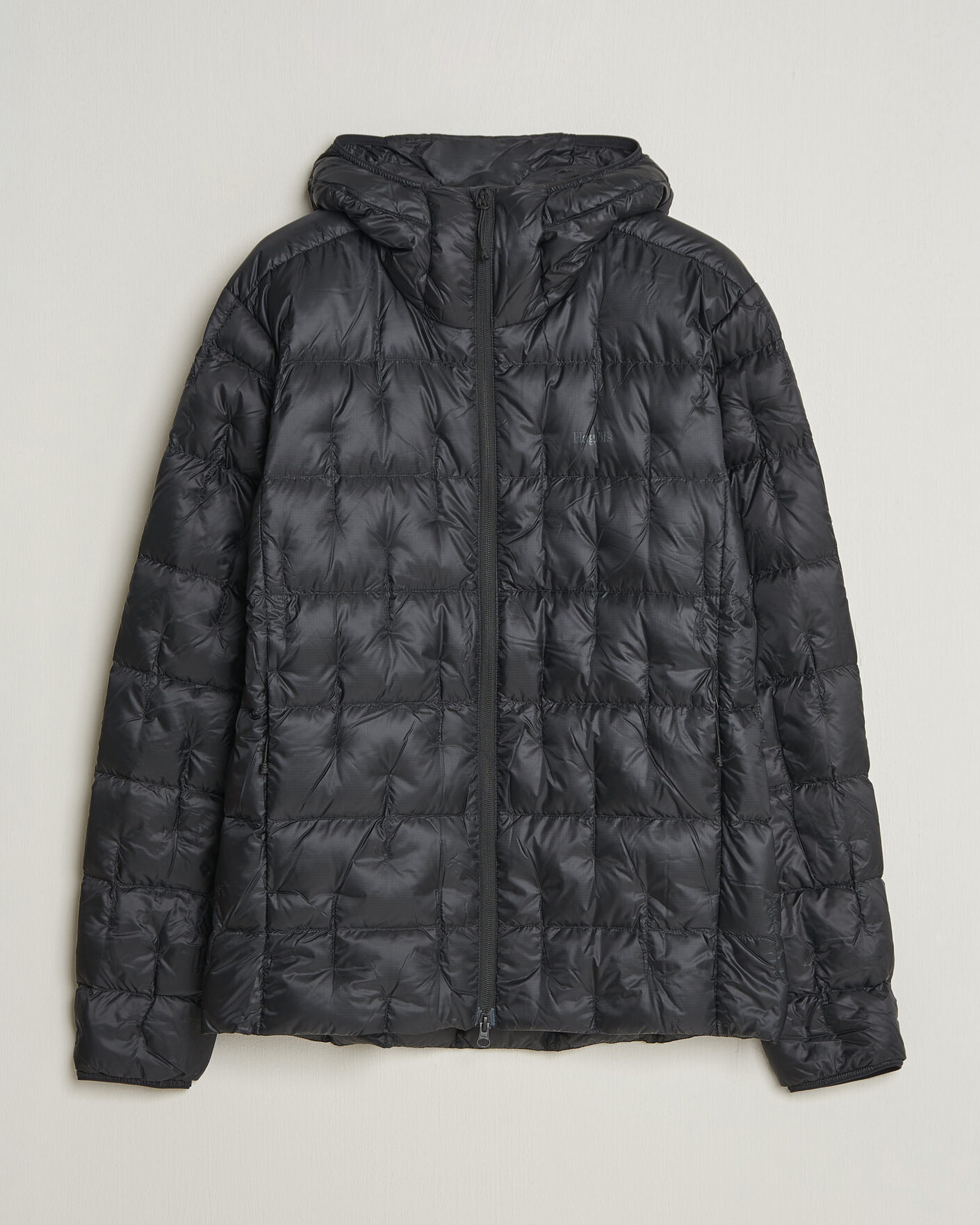 Hombres | Abrigos y chaquetas | Haglöfs | Hede Down Hood Jacket True Black