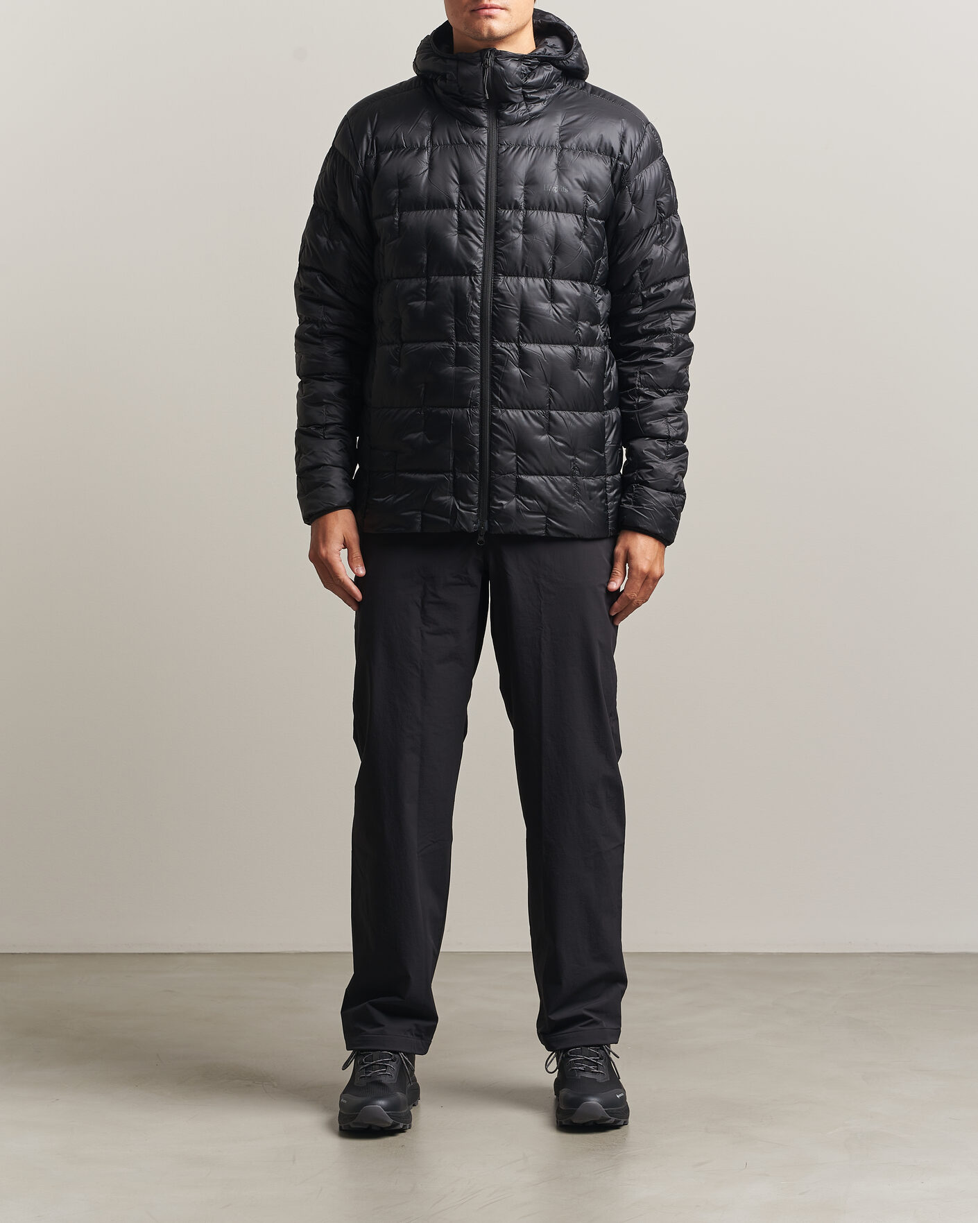Hombres | Abrigos y chaquetas | Haglöfs | Hede Down Hood Jacket True Black