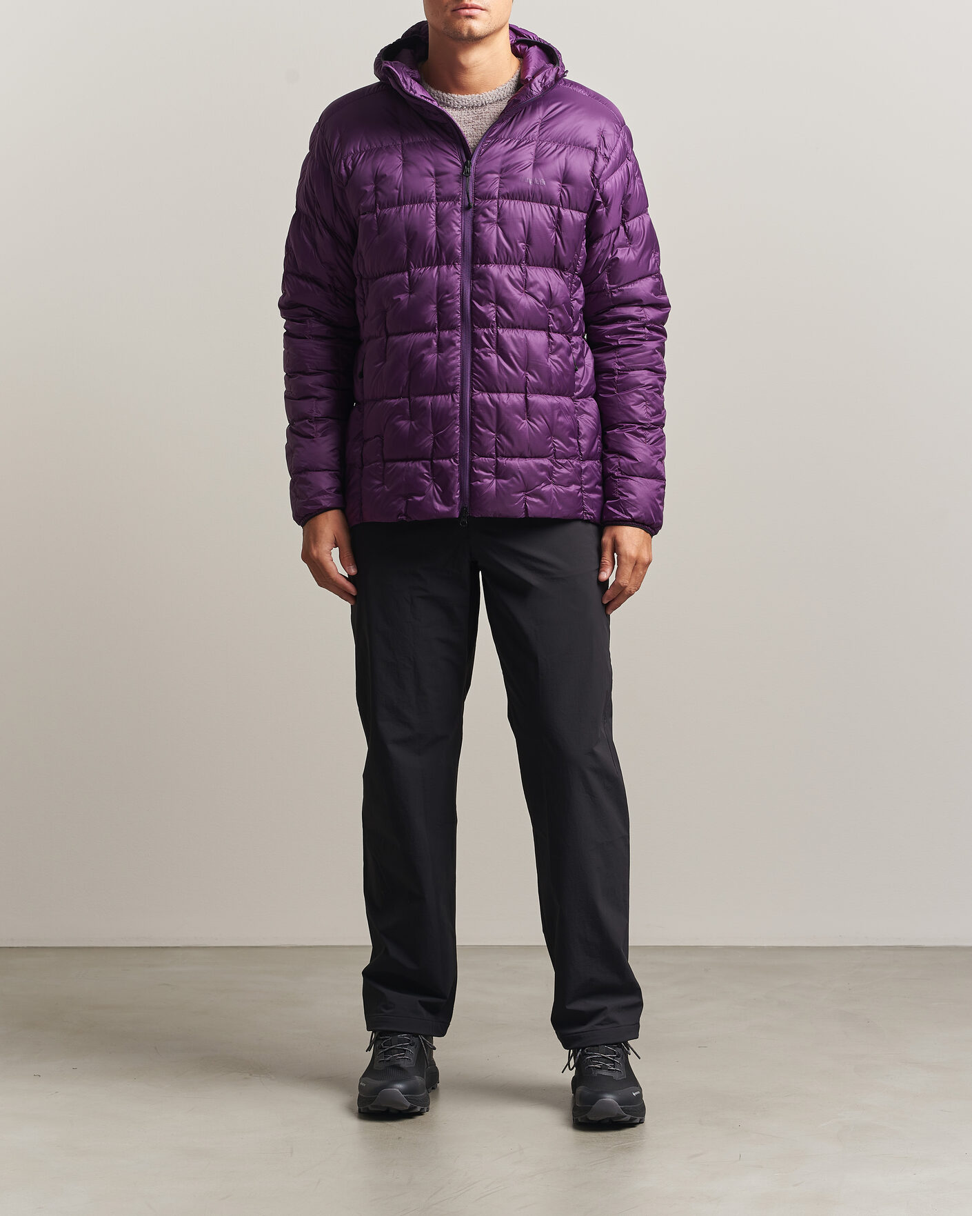 Hombres | Abrigos y chaquetas | Haglöfs | Hede Down Hood Jacket Purple Night