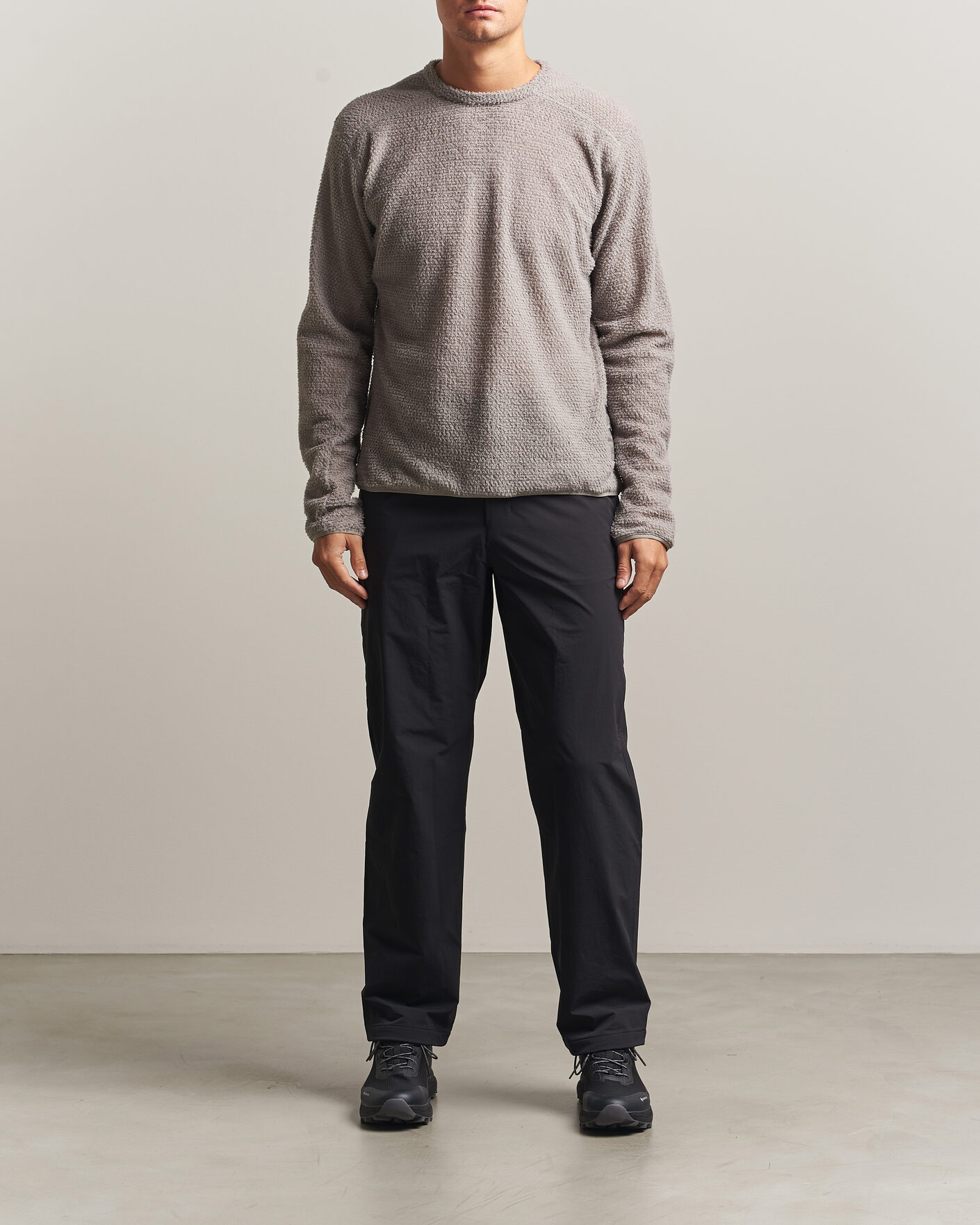 Hombres | Jerséis y prendas de punto | Haglöfs | Vara Alpha Sweater Stone Brick