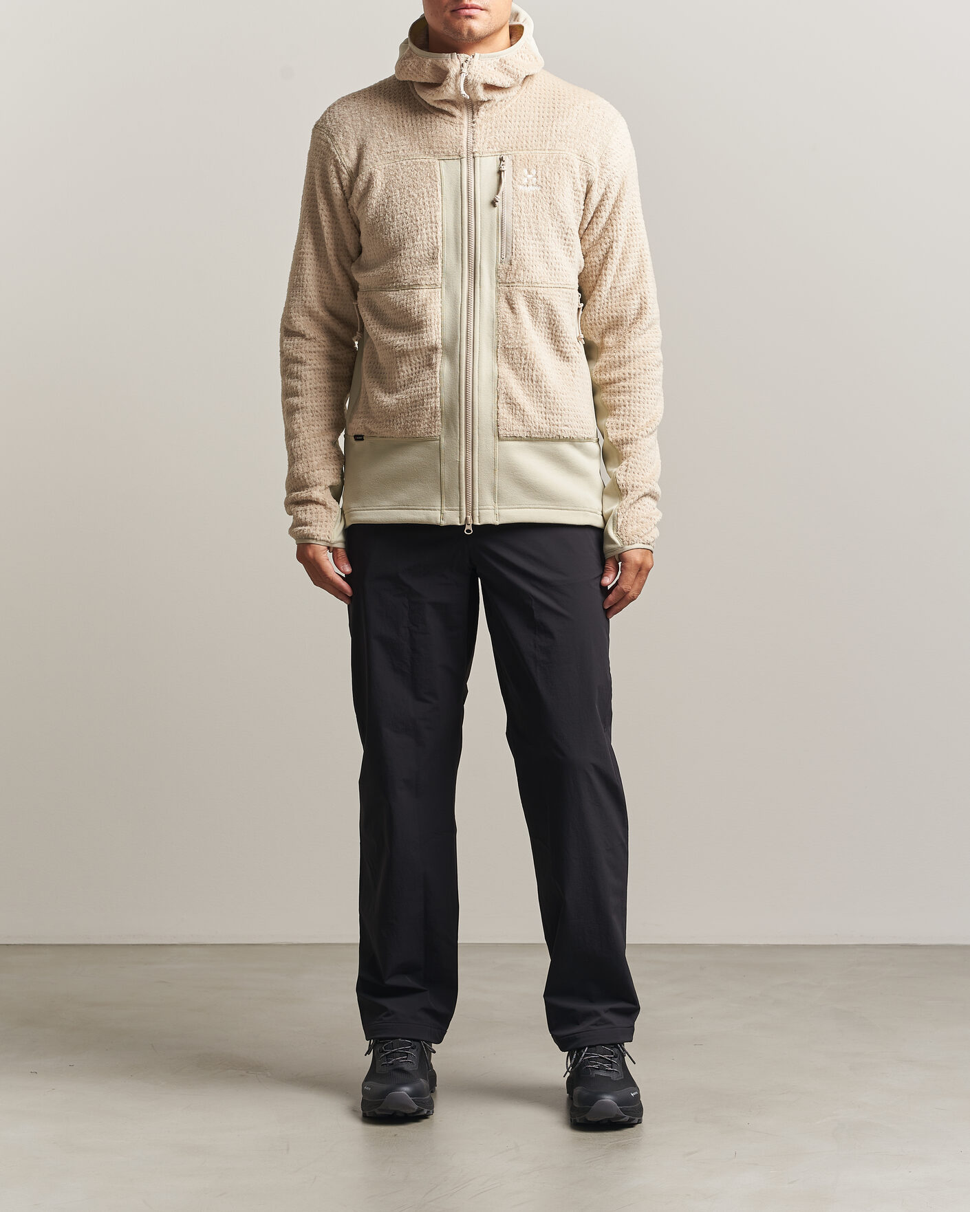 Hombres | Jerséis y prendas de punto | Haglöfs | Vassi Technical Mid Layer  Chalk Beige
