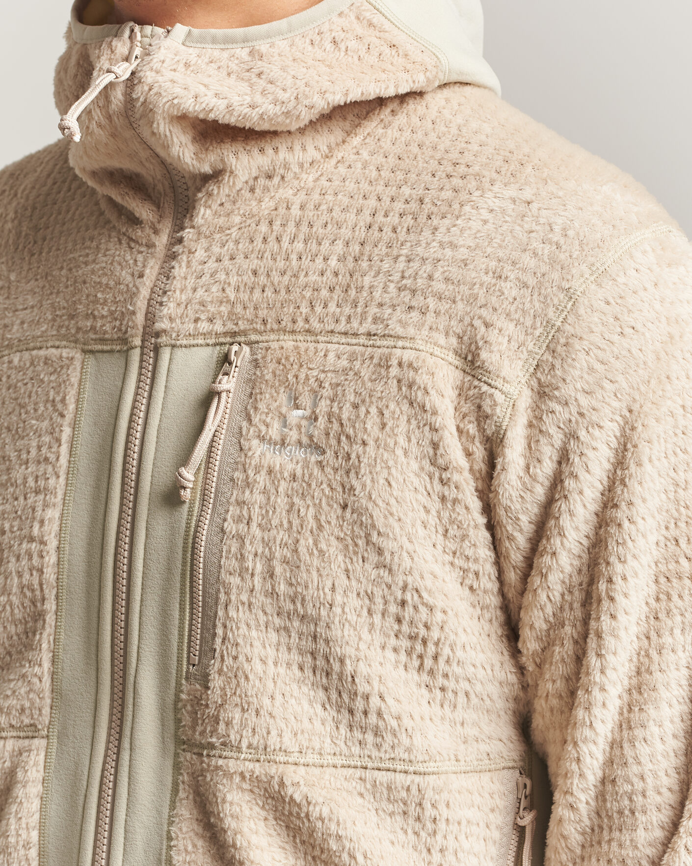Hombres | Jerséis y prendas de punto | Haglöfs | Vassi Technical Mid Layer  Chalk Beige
