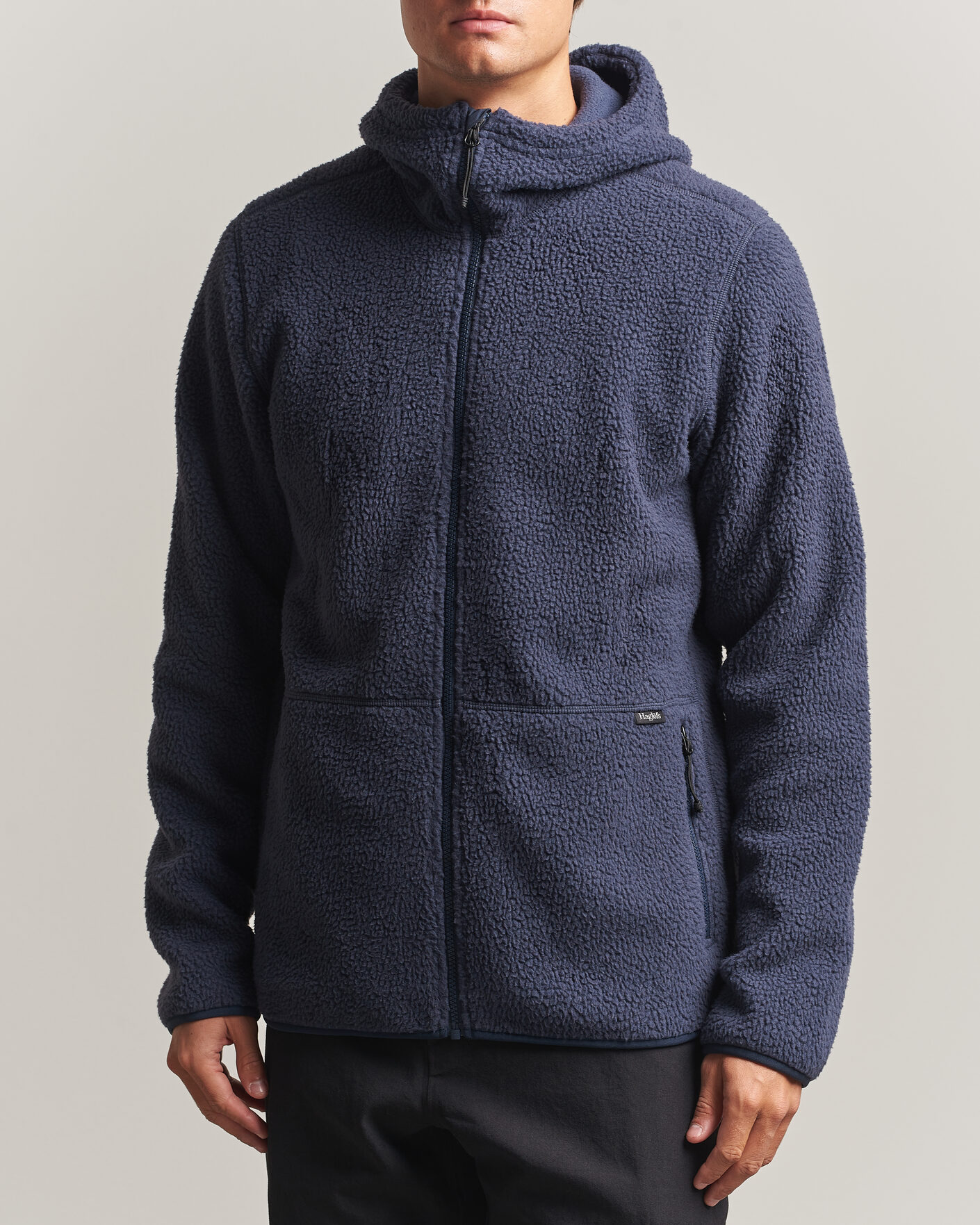 Hombres | Jerséis y prendas de punto | Haglöfs | Funäs Pile Hood Tarn Blue