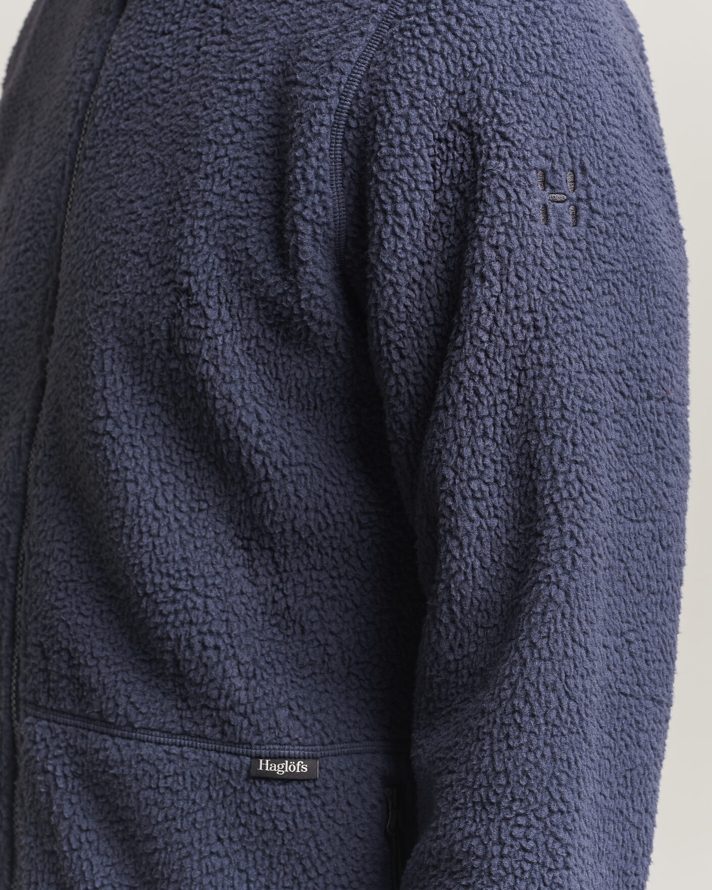 Hombres | Jerséis y prendas de punto | Haglöfs | Funäs Pile Hood Tarn Blue