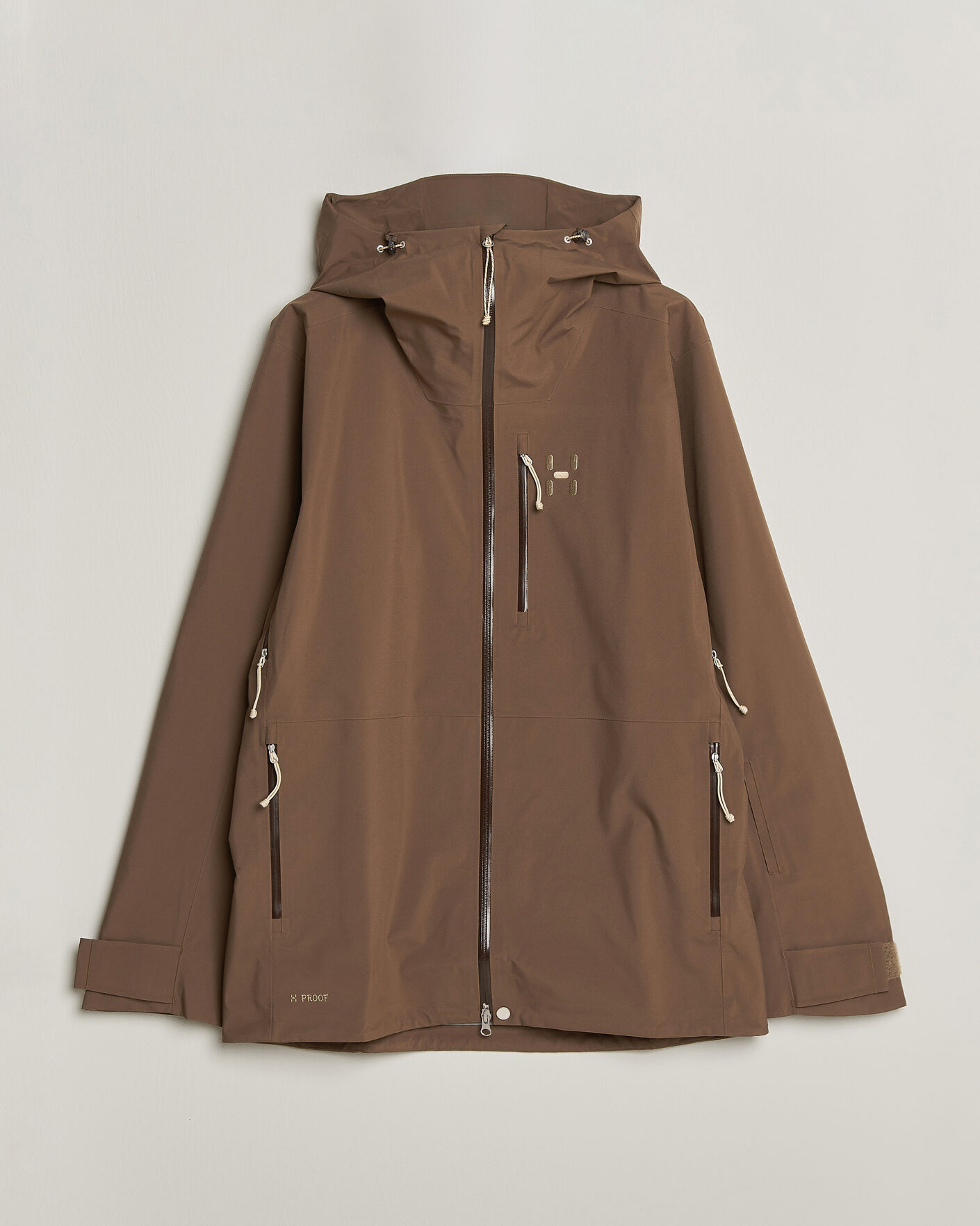 Hombres | Abrigos y chaquetas | Haglöfs | Alper Proof 3L Jacket Teak Brown