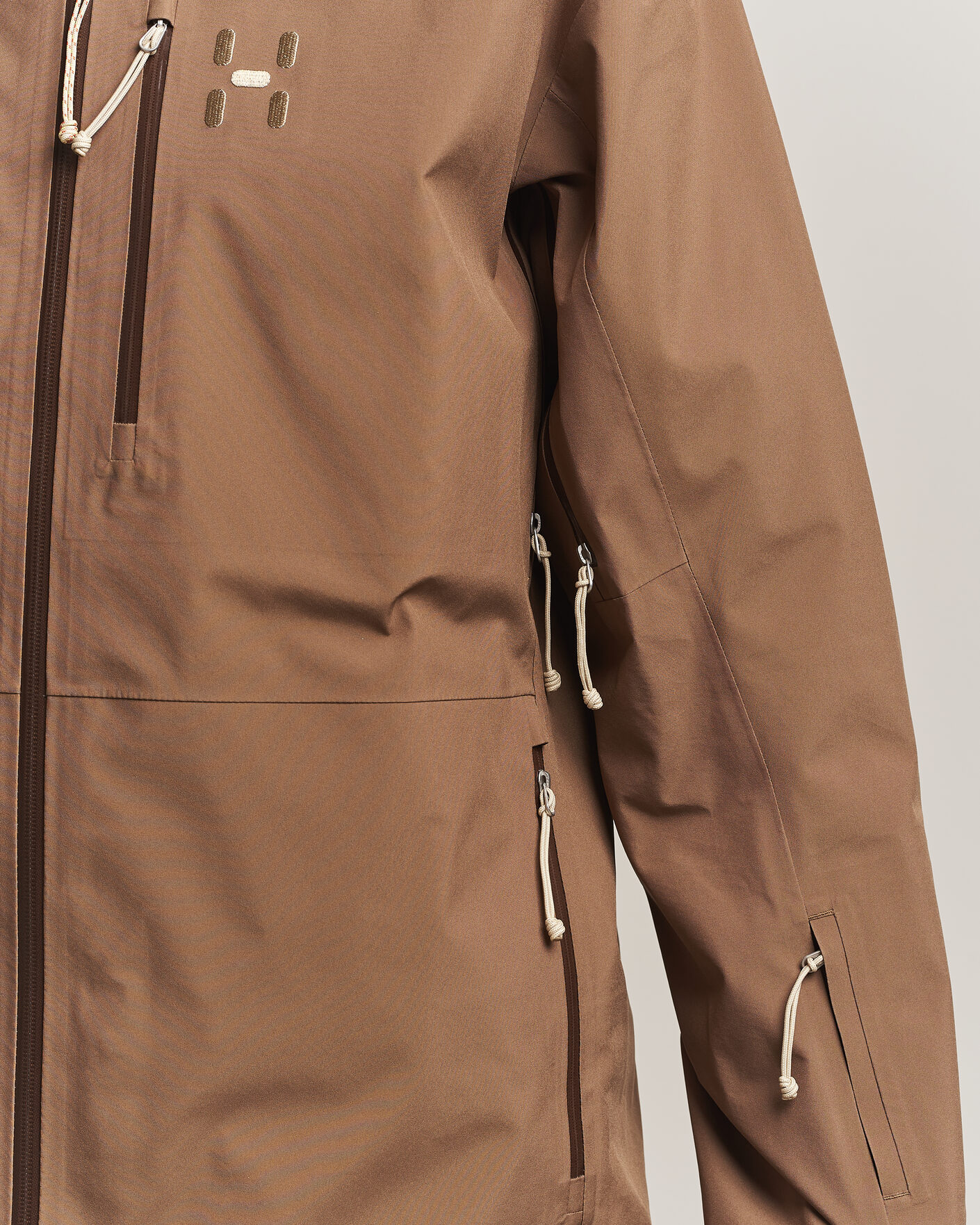 Hombres | Abrigos y chaquetas | Haglöfs | Alper Proof 3L Jacket Teak Brown