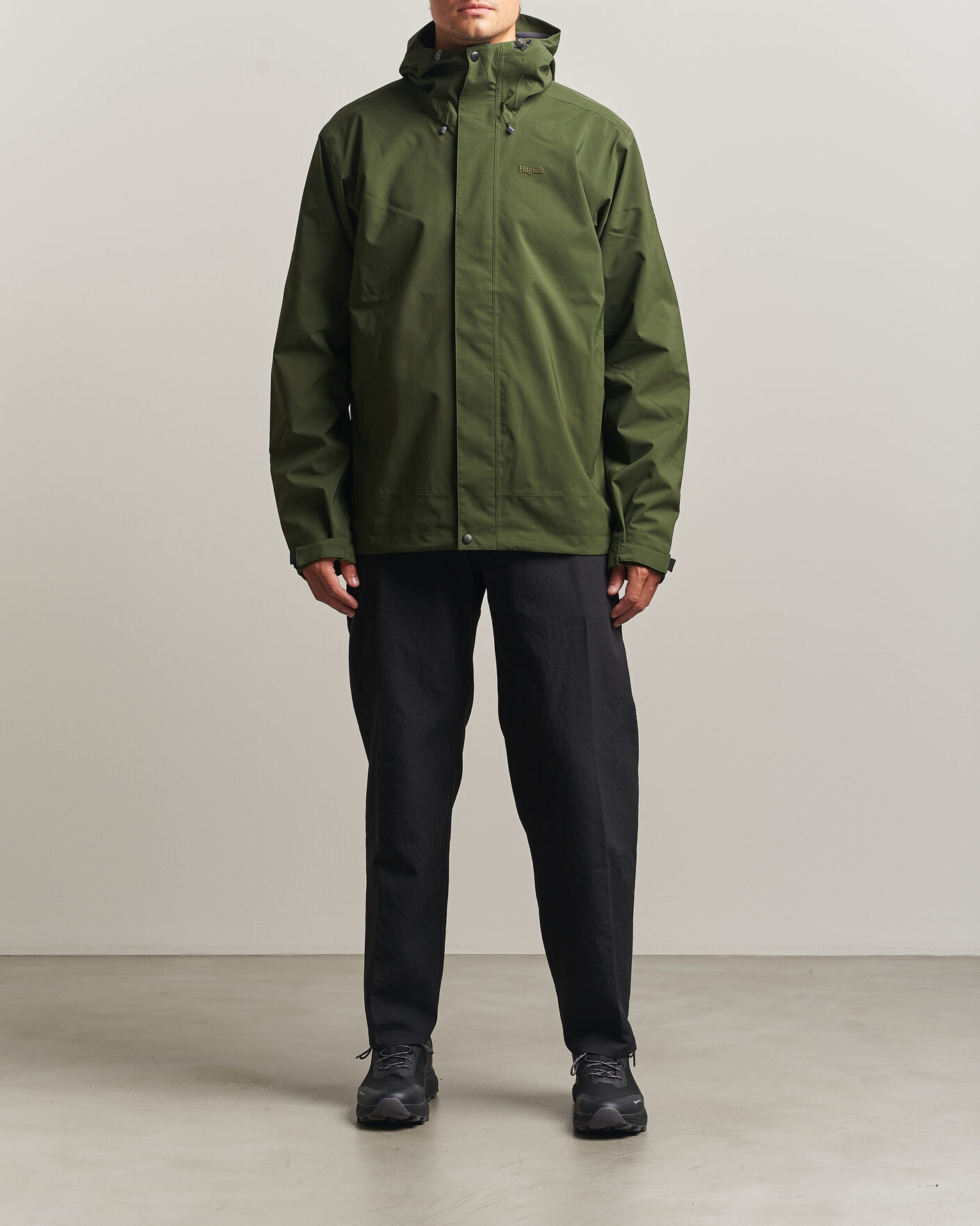 Hombres | Abrigos y chaquetas | Haglöfs | Breeze Proof Jacket Seaweed Green