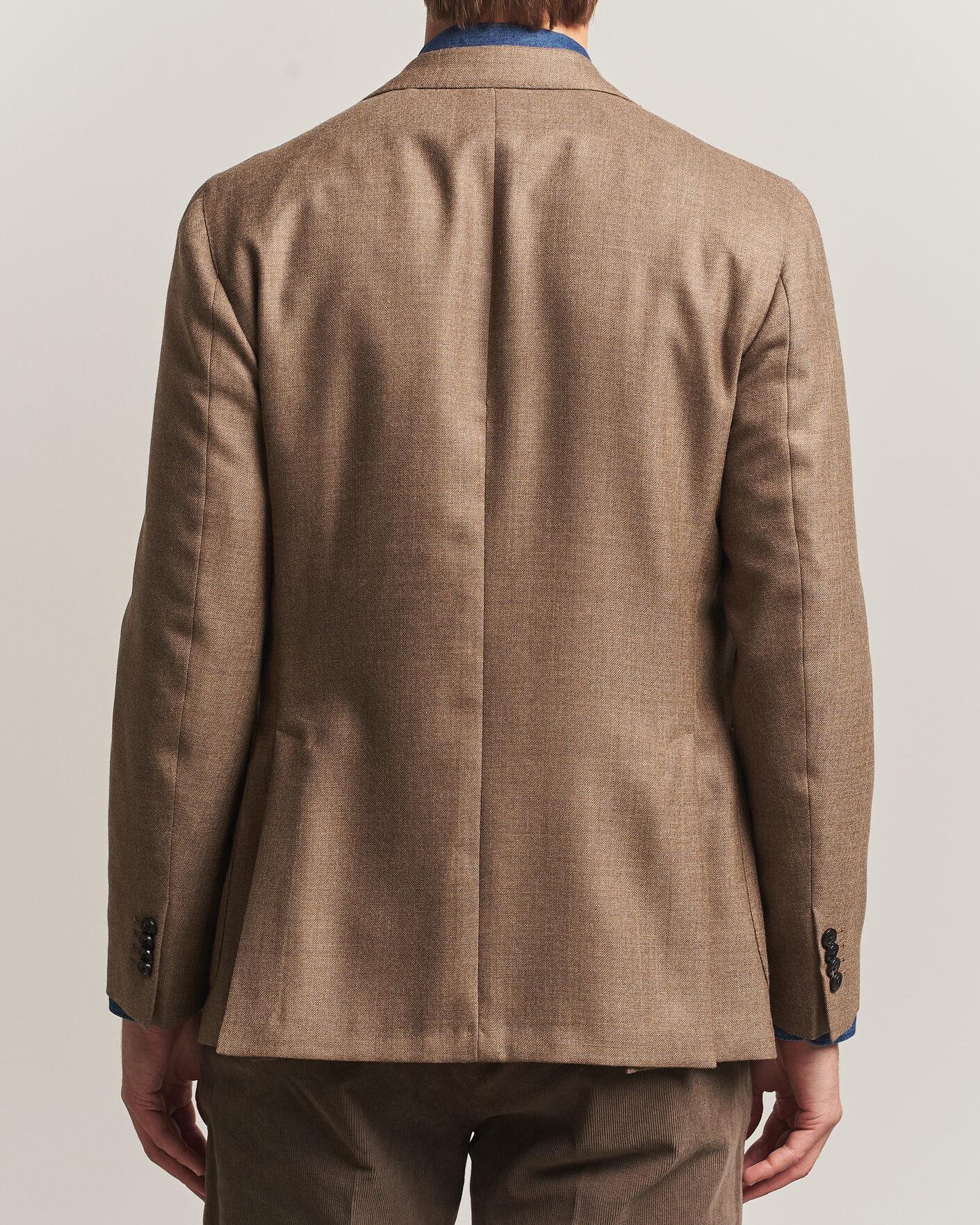 Hombres | Blazers | Boglioli | K Jacket Wool Hopsack Blazer Beige