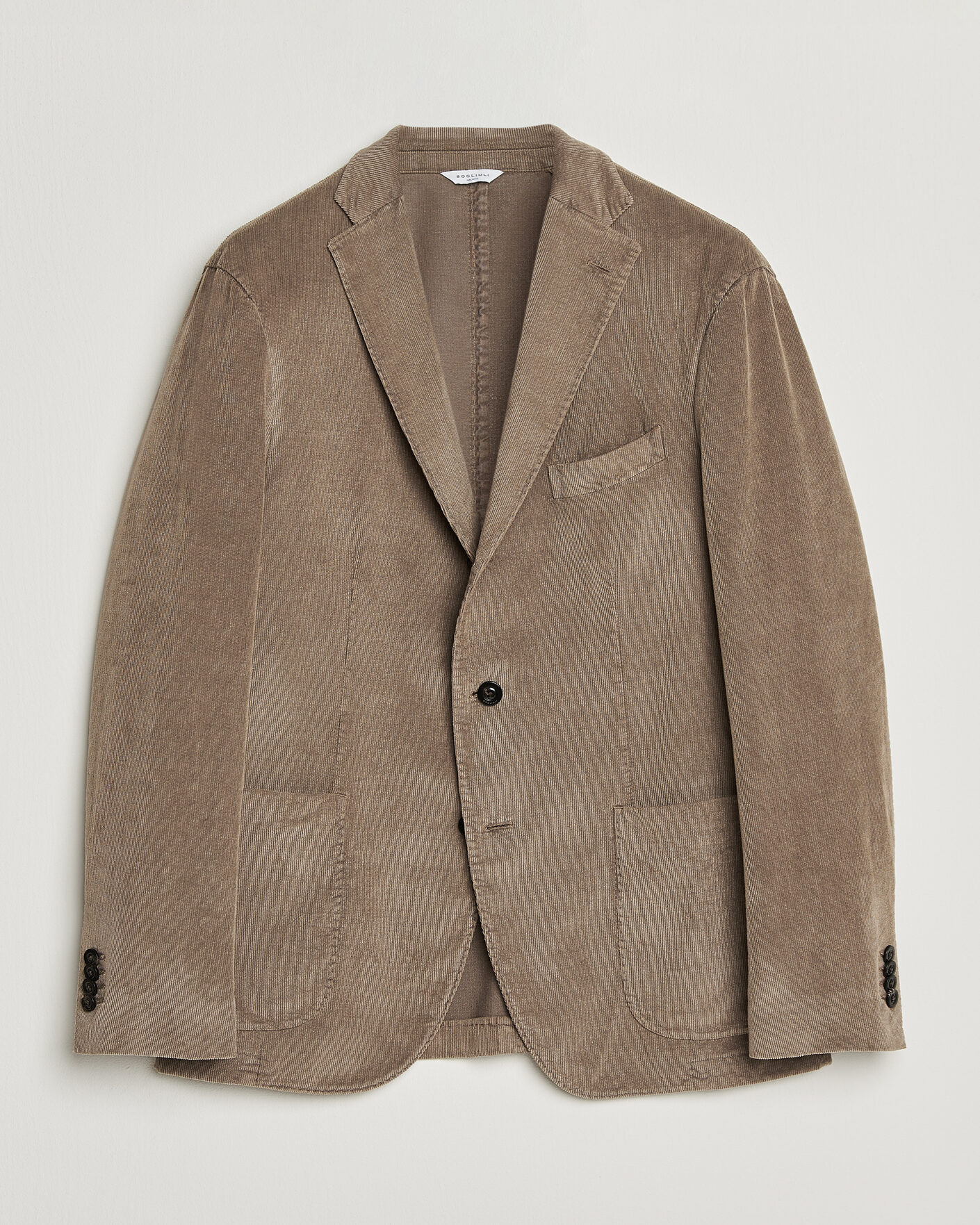 Hombres | Blazers | Boglioli | K Jacket Corduroy Blazer Taupe
