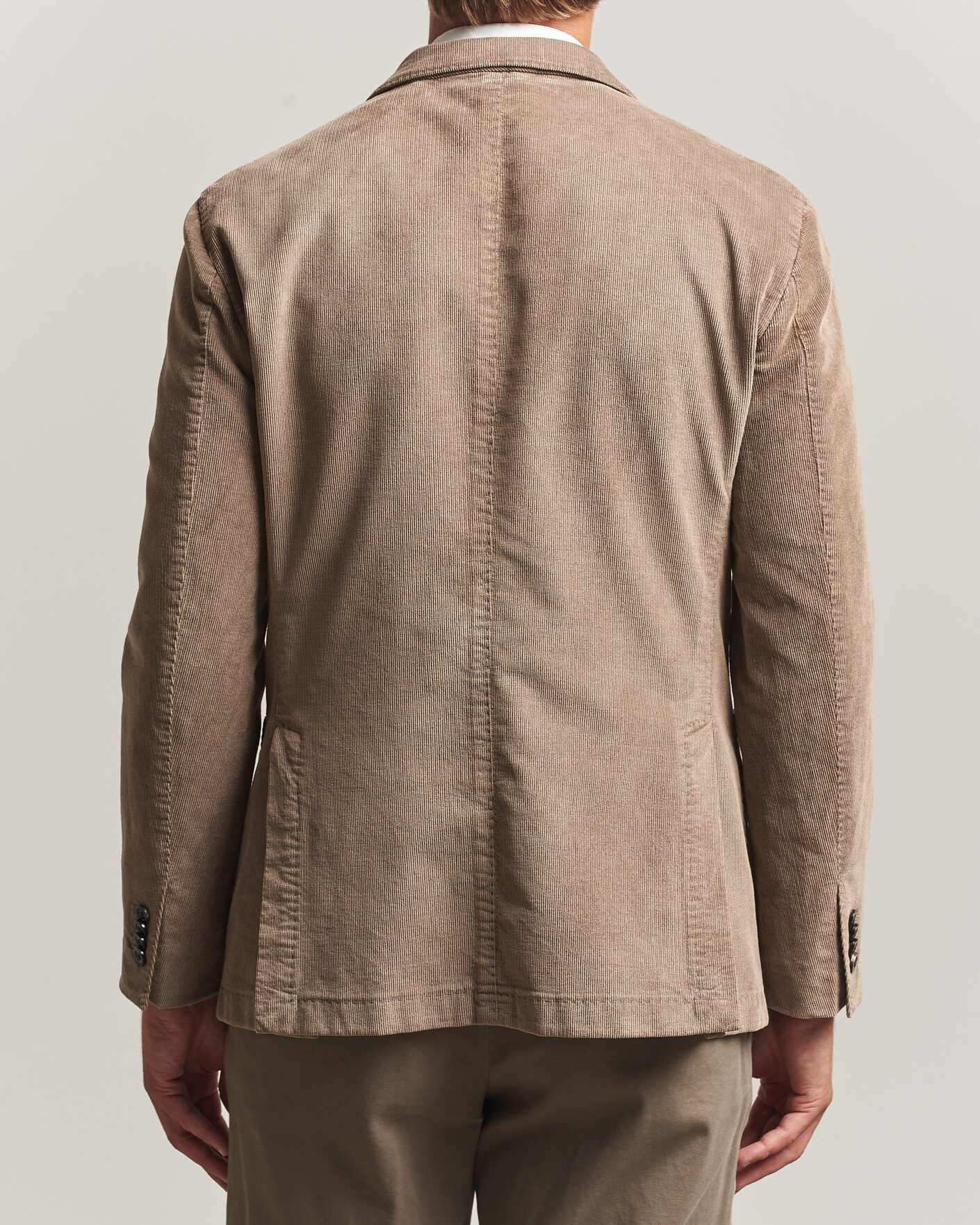 Hombres | Blazers | Boglioli | K Jacket Corduroy Blazer Taupe