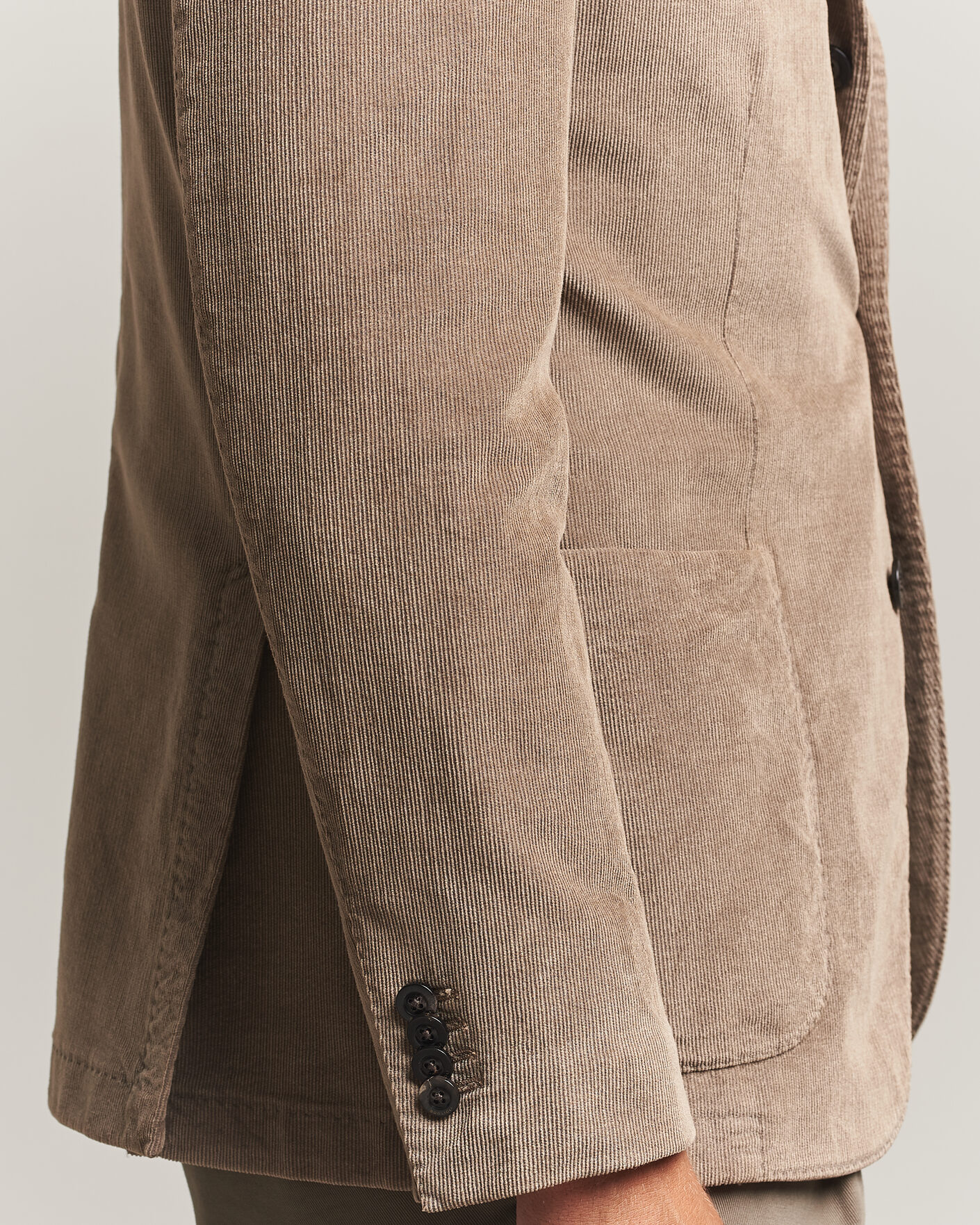 Hombres | Blazers | Boglioli | K Jacket Corduroy Blazer Taupe