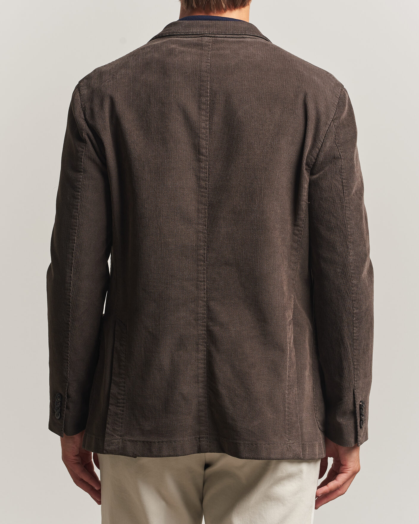 Hombres | Blazers | Boglioli | K Jacket Corduroy Blazer Dark Brown
