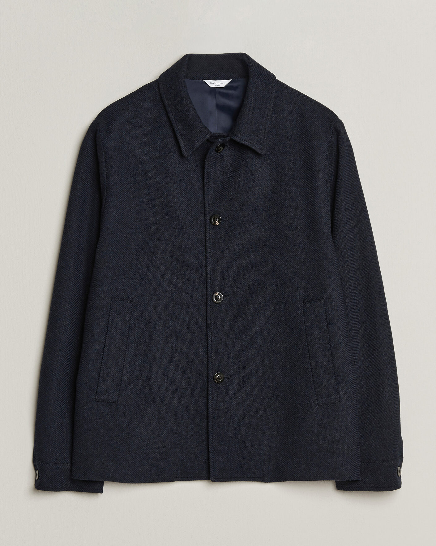 Hombres | Abrigos y chaquetas | Boglioli | Wool/Cashmere Solferino Jacket Navy