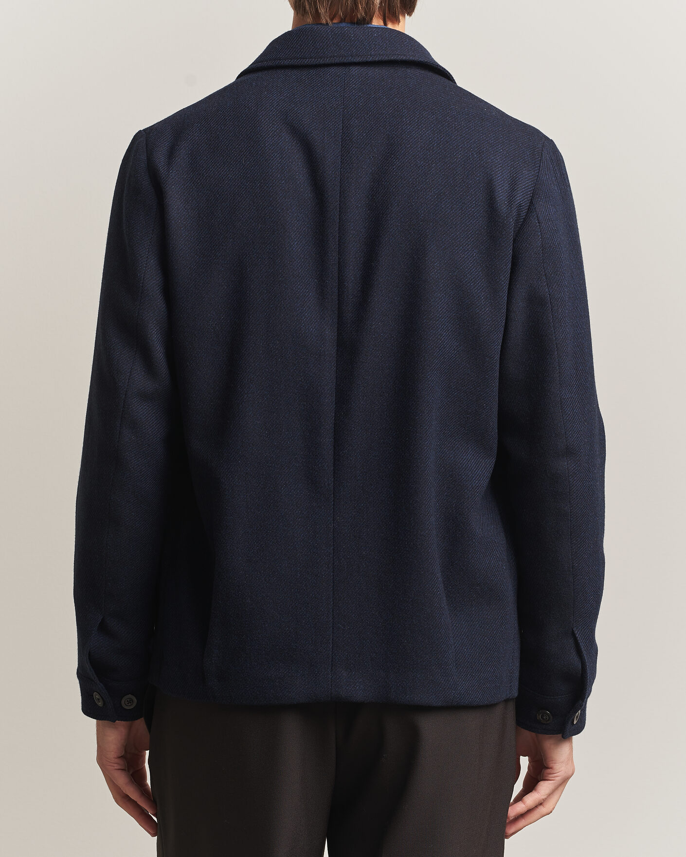 Hombres | Abrigos y chaquetas | Boglioli | Wool/Cashmere Solferino Jacket Navy