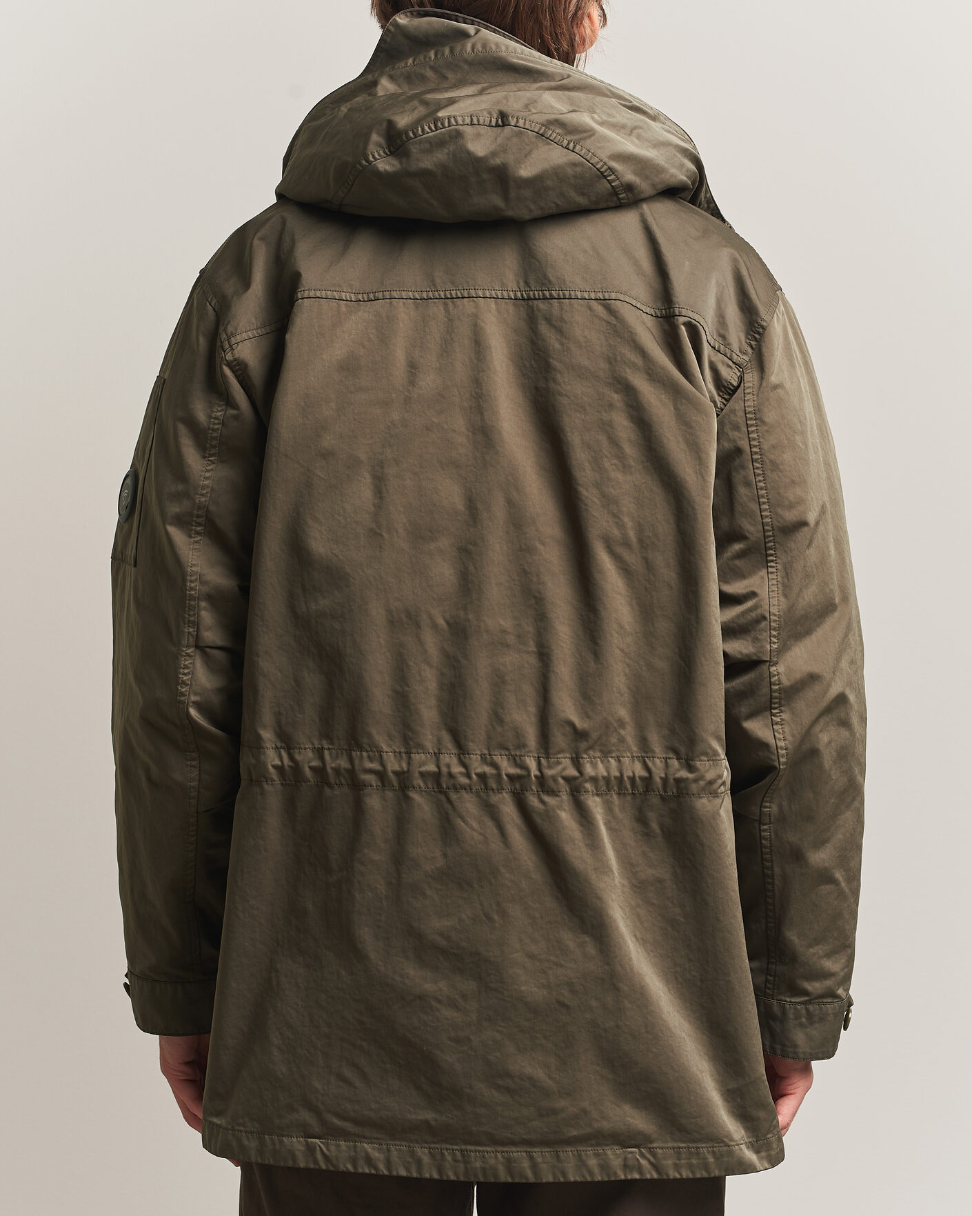 Hombres | Abrigos y chaquetas | C.P. Company | Micro Kei 2 in 1 Nylon Parka Olive