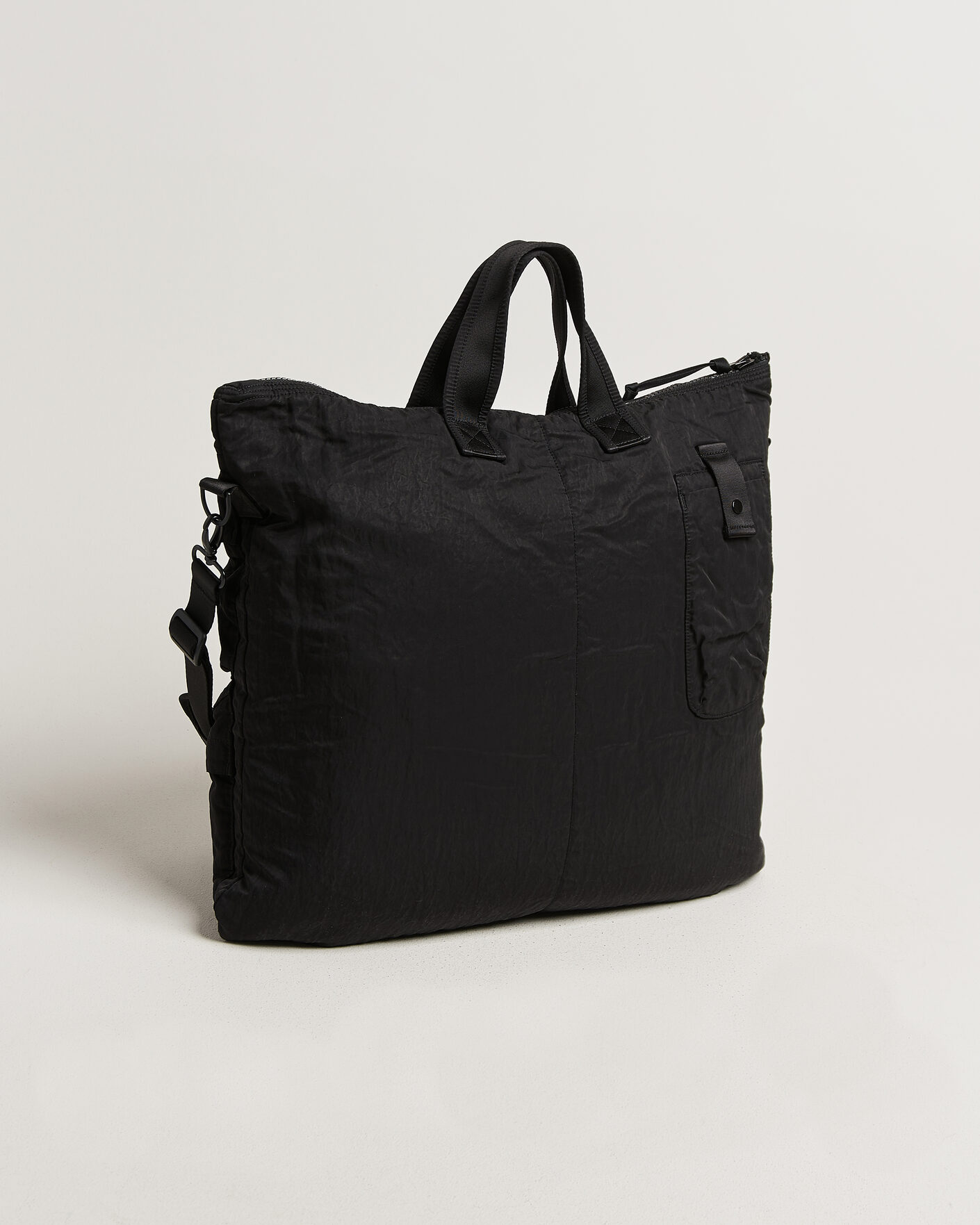 Hombres | Bolsos | C.P. Company | Nylon B Zip Tote Bag Black