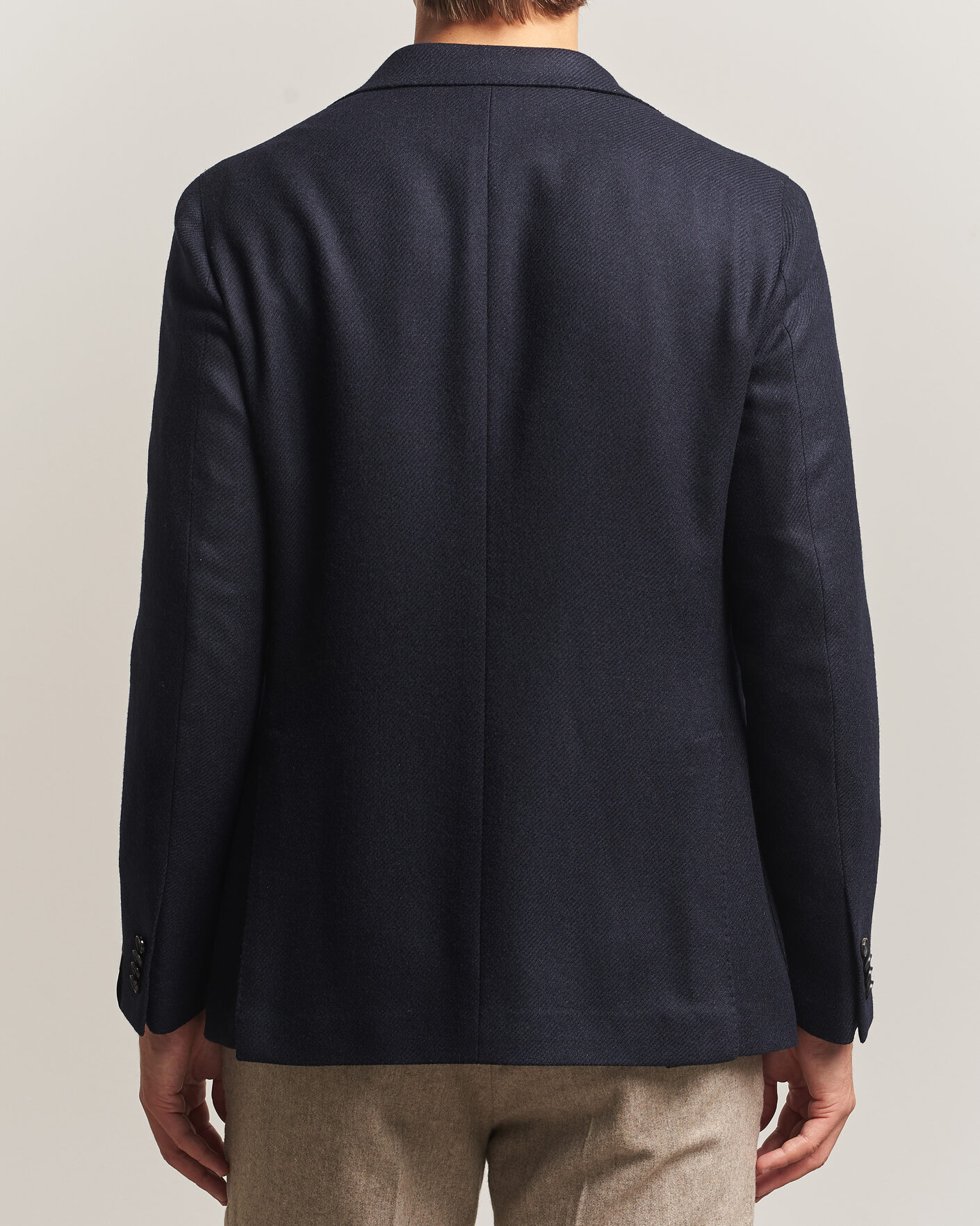 Hombres | Blazers | Caruso | Aida Wool/Cashmere Blazer Navy