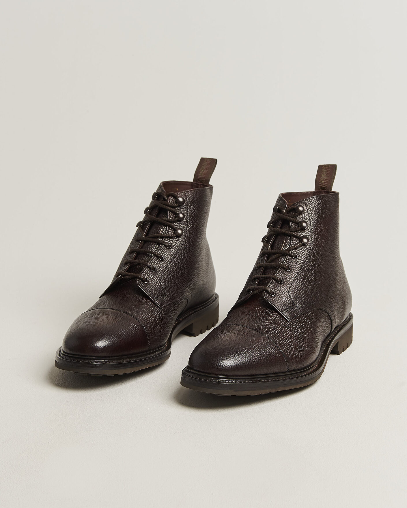 Hombres | Botas | Loake 1880 | Sedbergh Sherling Boot Dark Brown