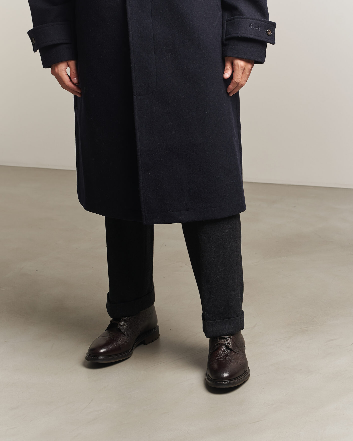 Hombres | Botas | Loake 1880 | Sedbergh Sherling Boot Dark Brown