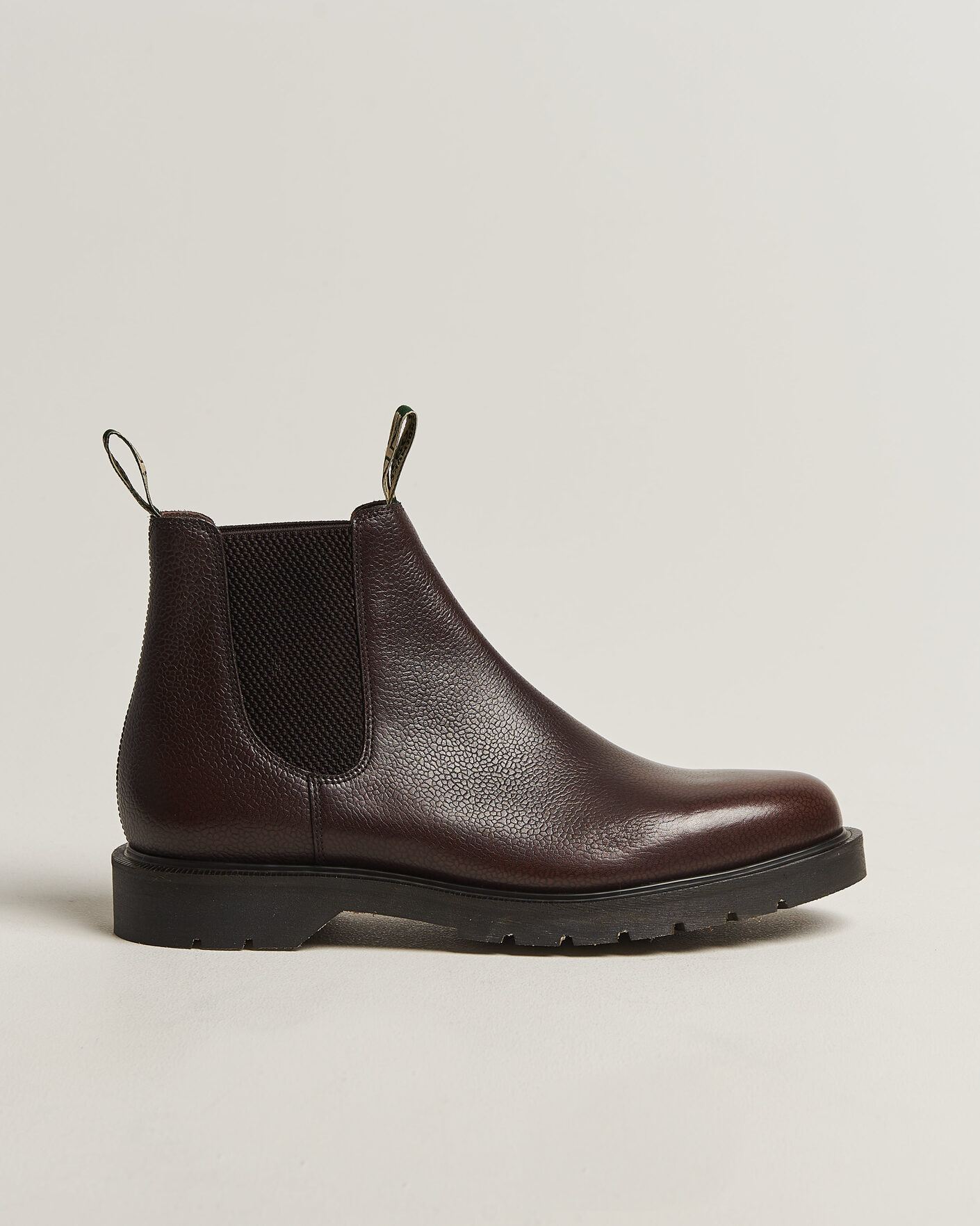 Hombres | Botas | Loake 1880 | Mccauley Heat Sealed Chelsea Dark Brown