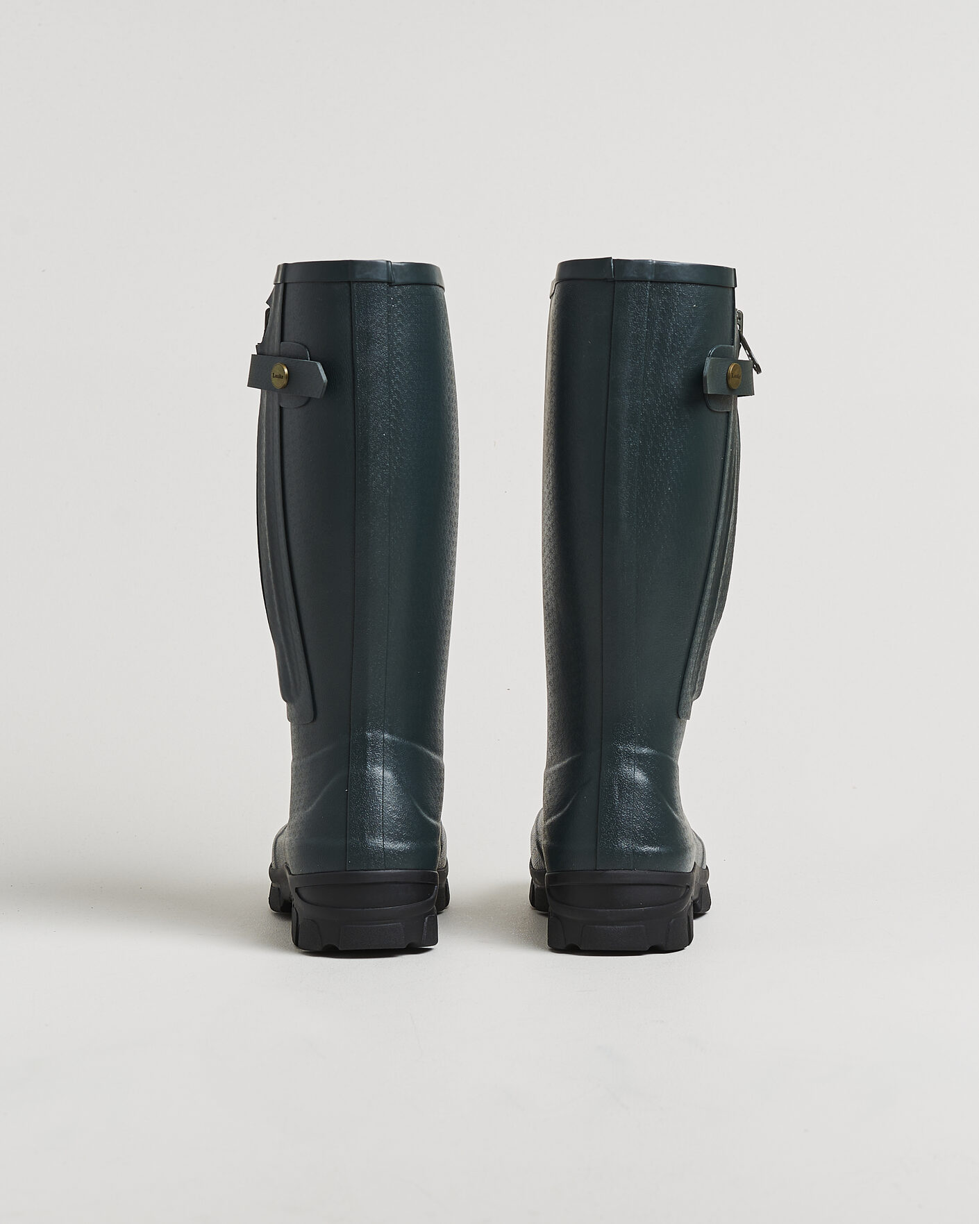 Hombres | Sobrecubiertas | Loake 1880 | Wellington Rain Boot Dark Green