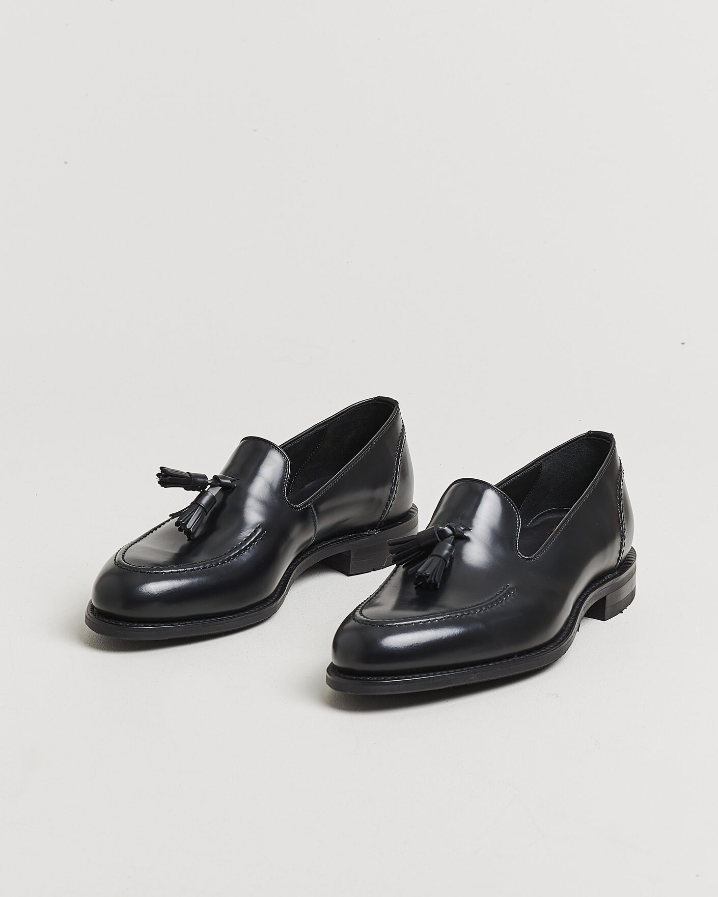 Hombres | Mocasines | Loake 1880 | Brunel Leather Tassel Loafer Black