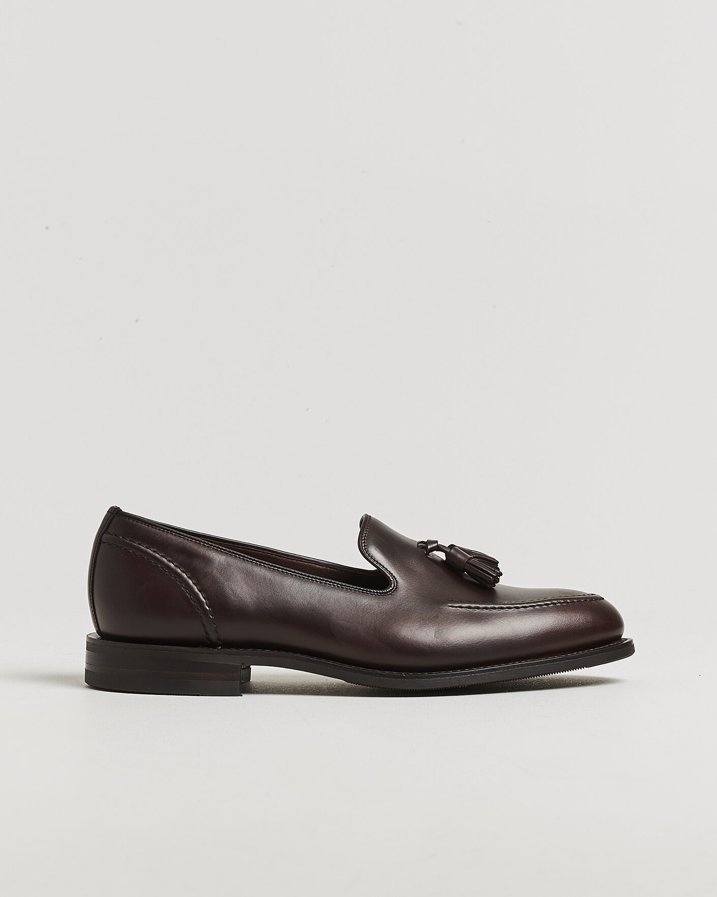 Hombres | Mocasines | Loake 1880 | Brunel Leather Tassel Loafer Dark Brown