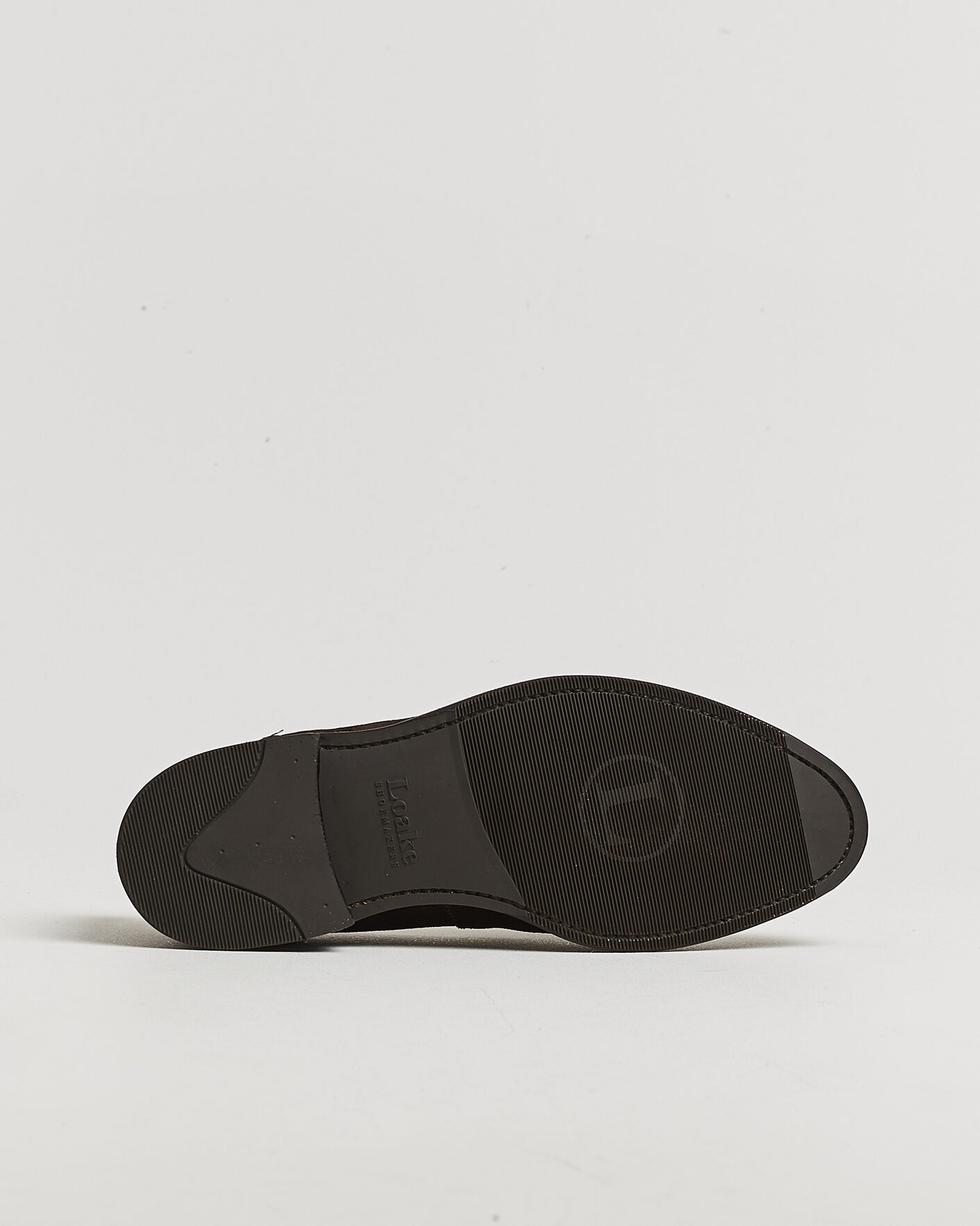 Hombres | Mocasines | Loake 1880 | Brunel Suede Tassel Loafer Dark Brown