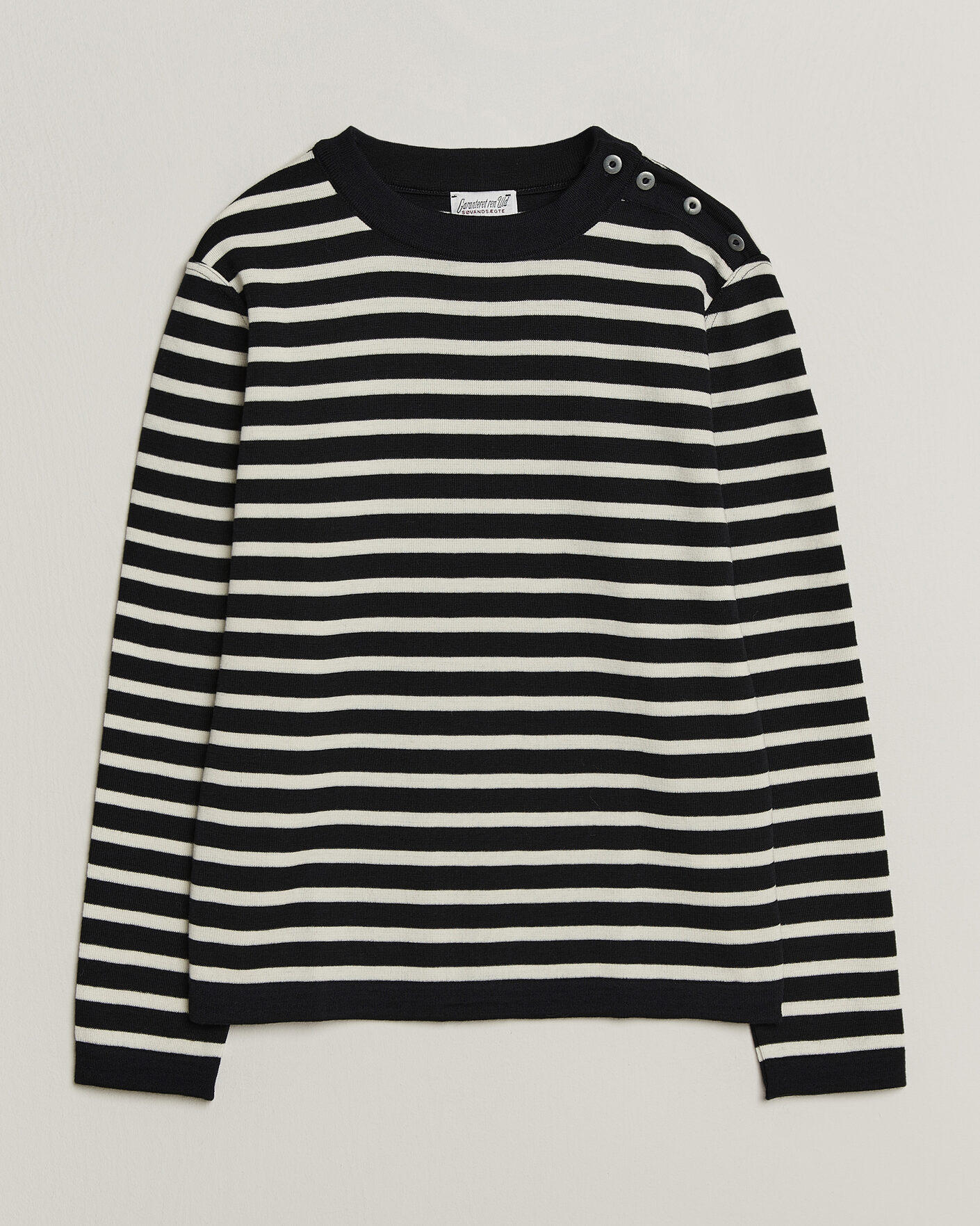 Hombres | Jerséis y prendas de punto | S.N.S. Herning | Naval Crew Neck Navy/White