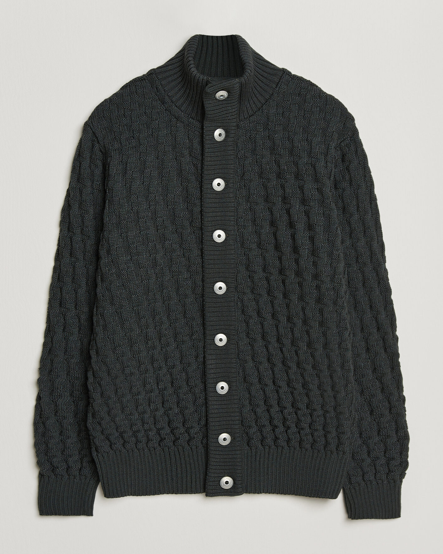 Hombres | Jerséis y prendas de punto | S.N.S. Herning | Stark Cardigan Terrain Green
