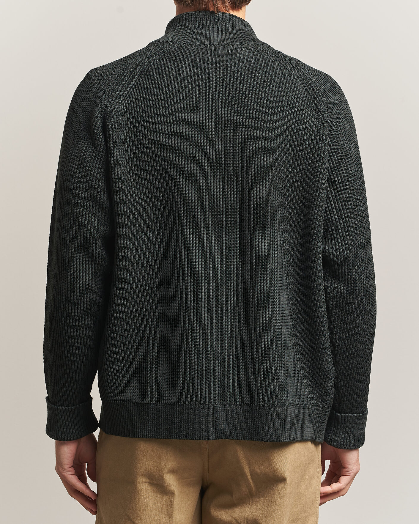 Hombres | Jerséis y prendas de punto | S.N.S. Herning | Render Full Zip Terrain Green