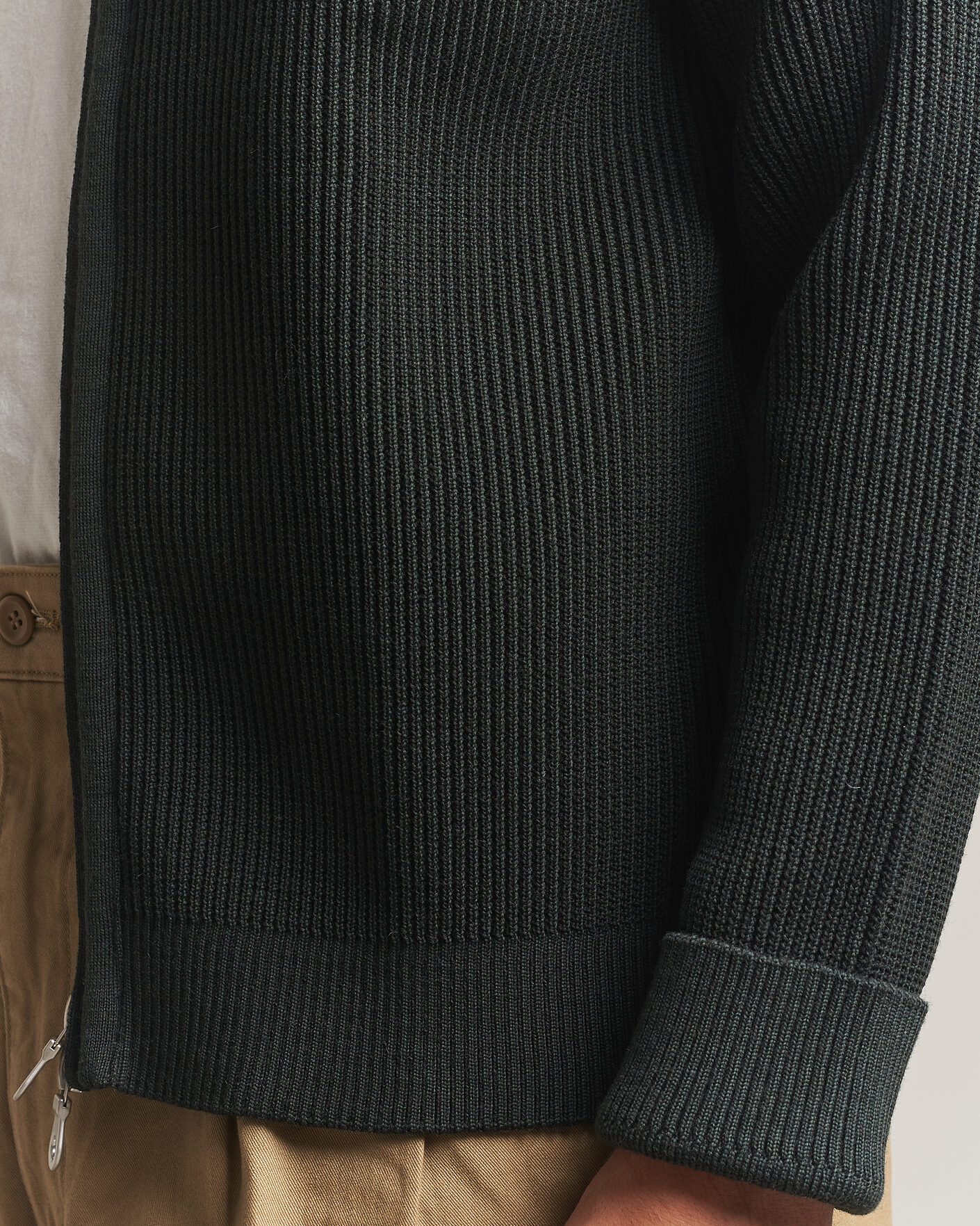 Hombres | Jerséis y prendas de punto | S.N.S. Herning | Render Full Zip Terrain Green